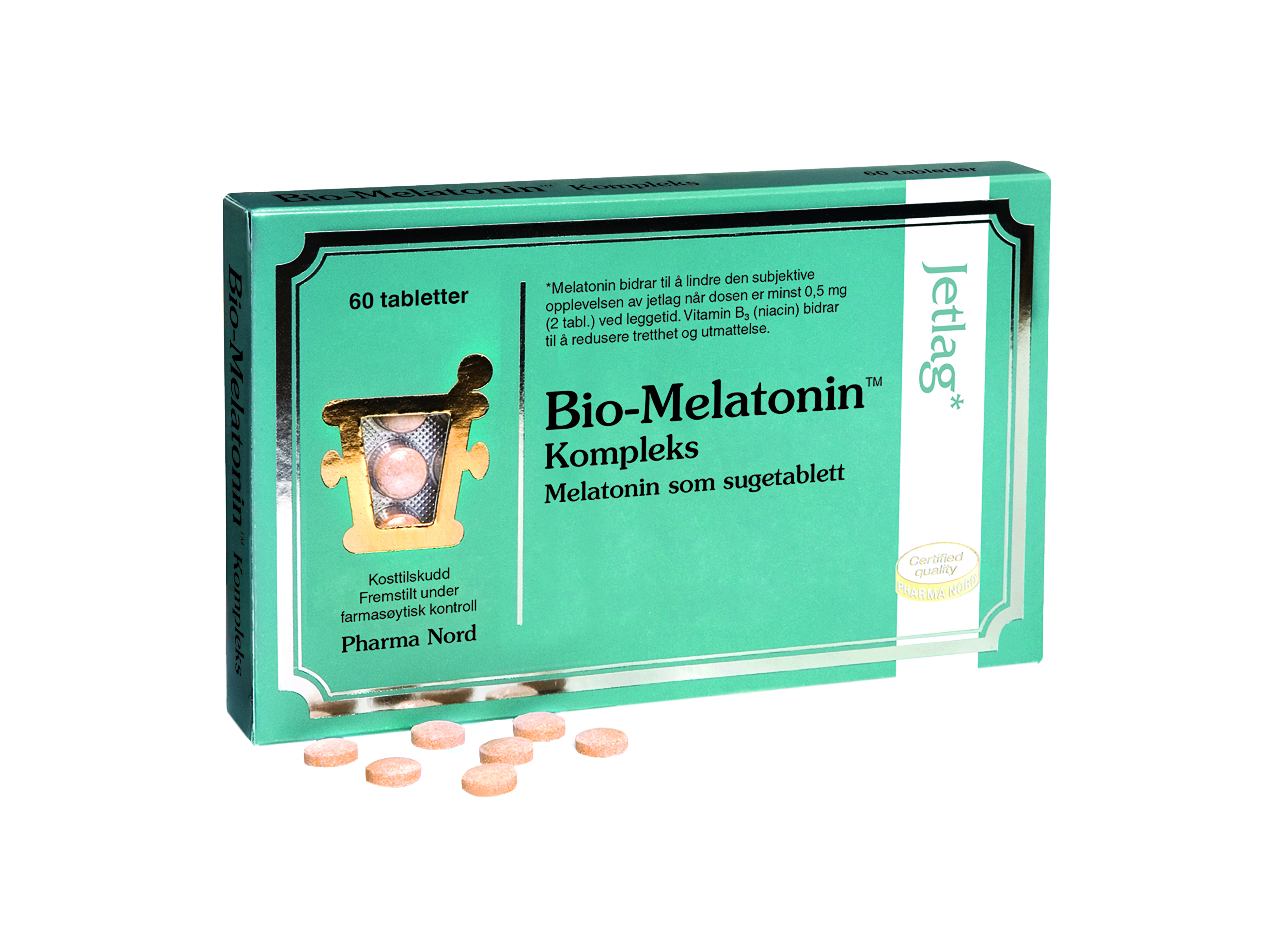 Pharma Nord Bio-Melatonin Kompleks 0,3 mg, 1 stk.