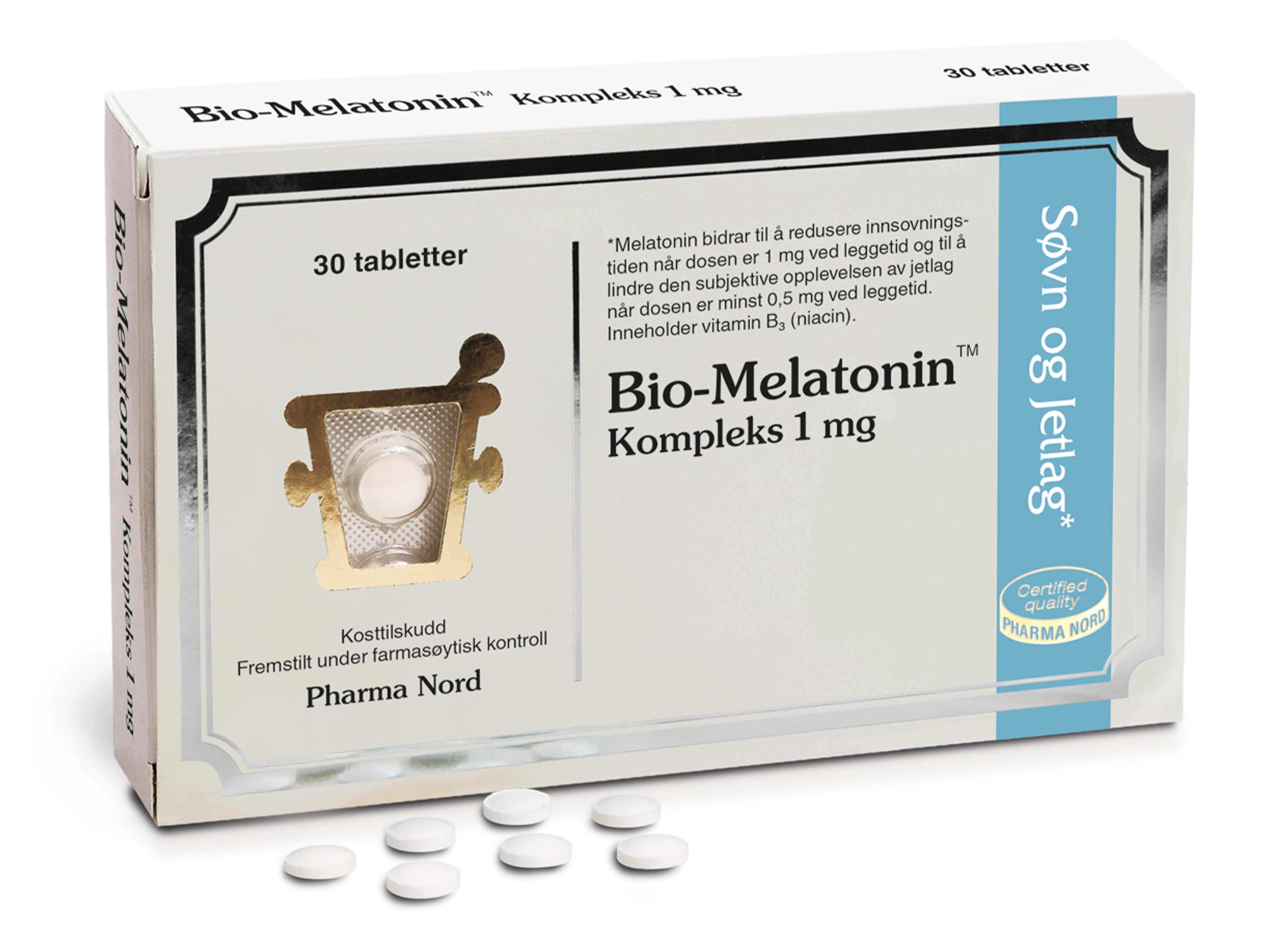 Pharma Nord Bio-Melatonin Kompleks 1 mg, 1 stk.