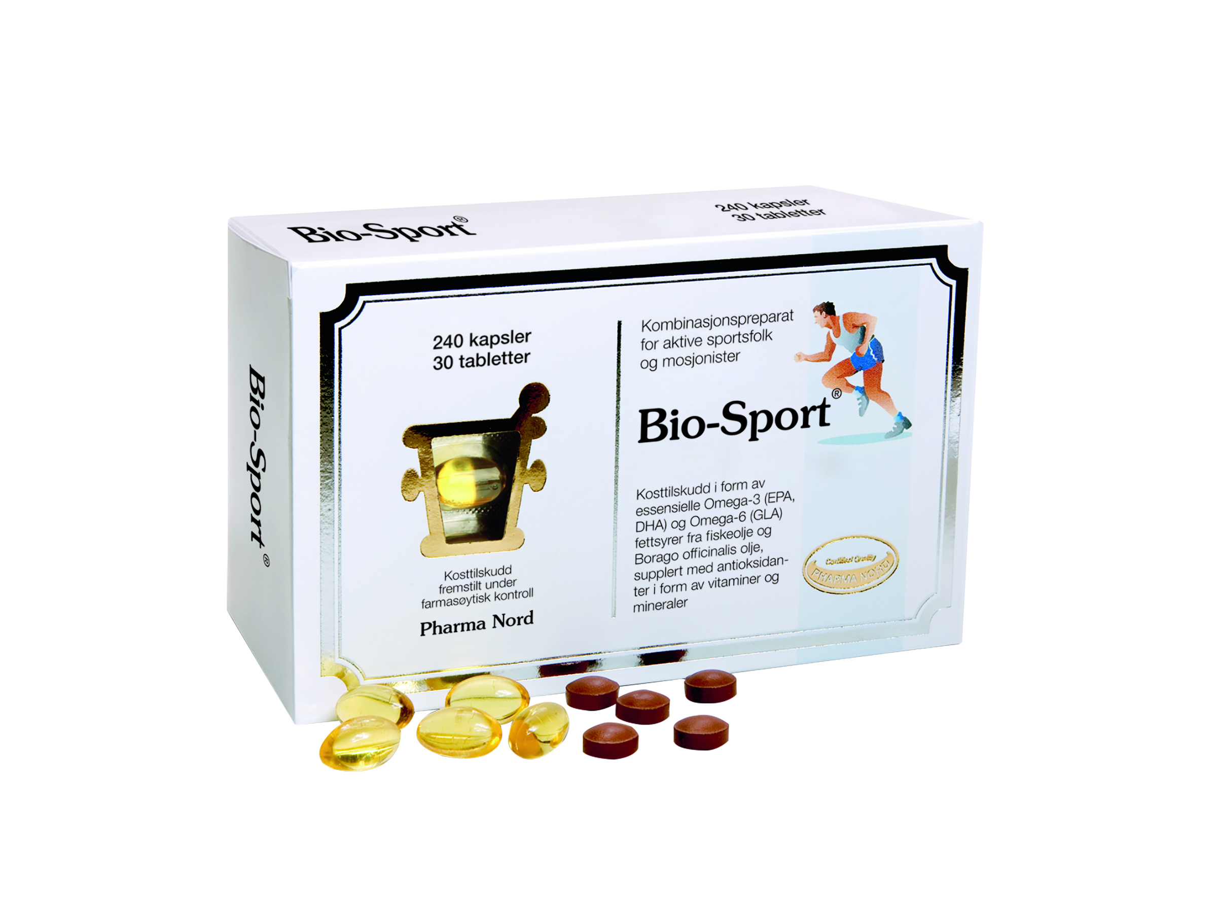 Pharma Nord Bio-sport, 240 kapsler +30 tabletter