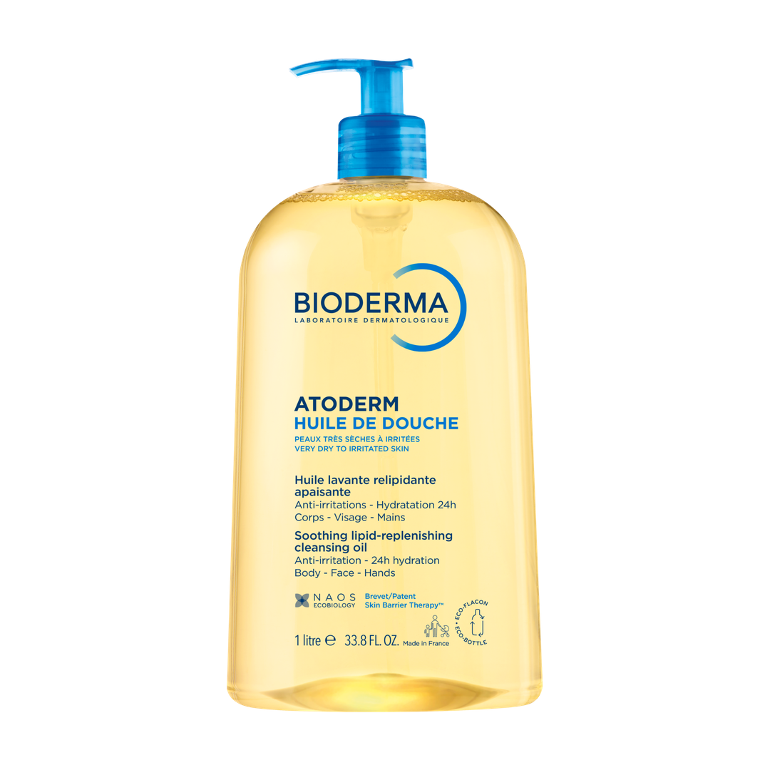 Bioderma Atoderm Huile de Douche Dusjolje, 1000 ml