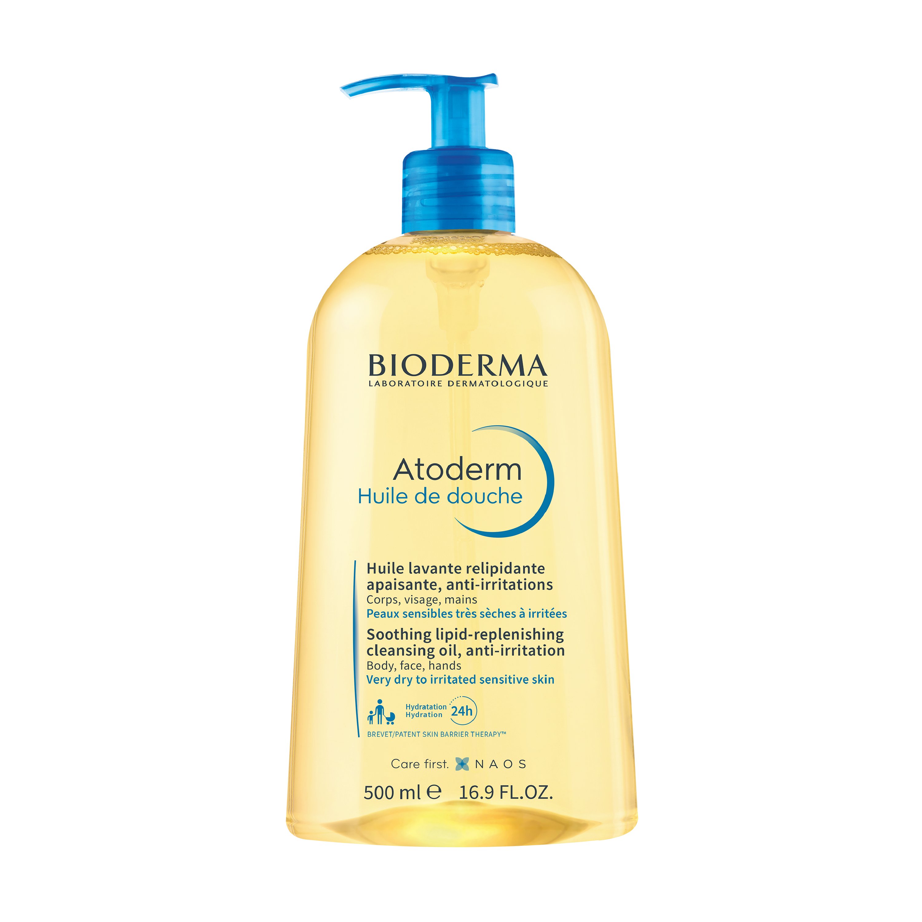 Bioderma Atoderm Huile de Douche Dusjolje, 500 ml