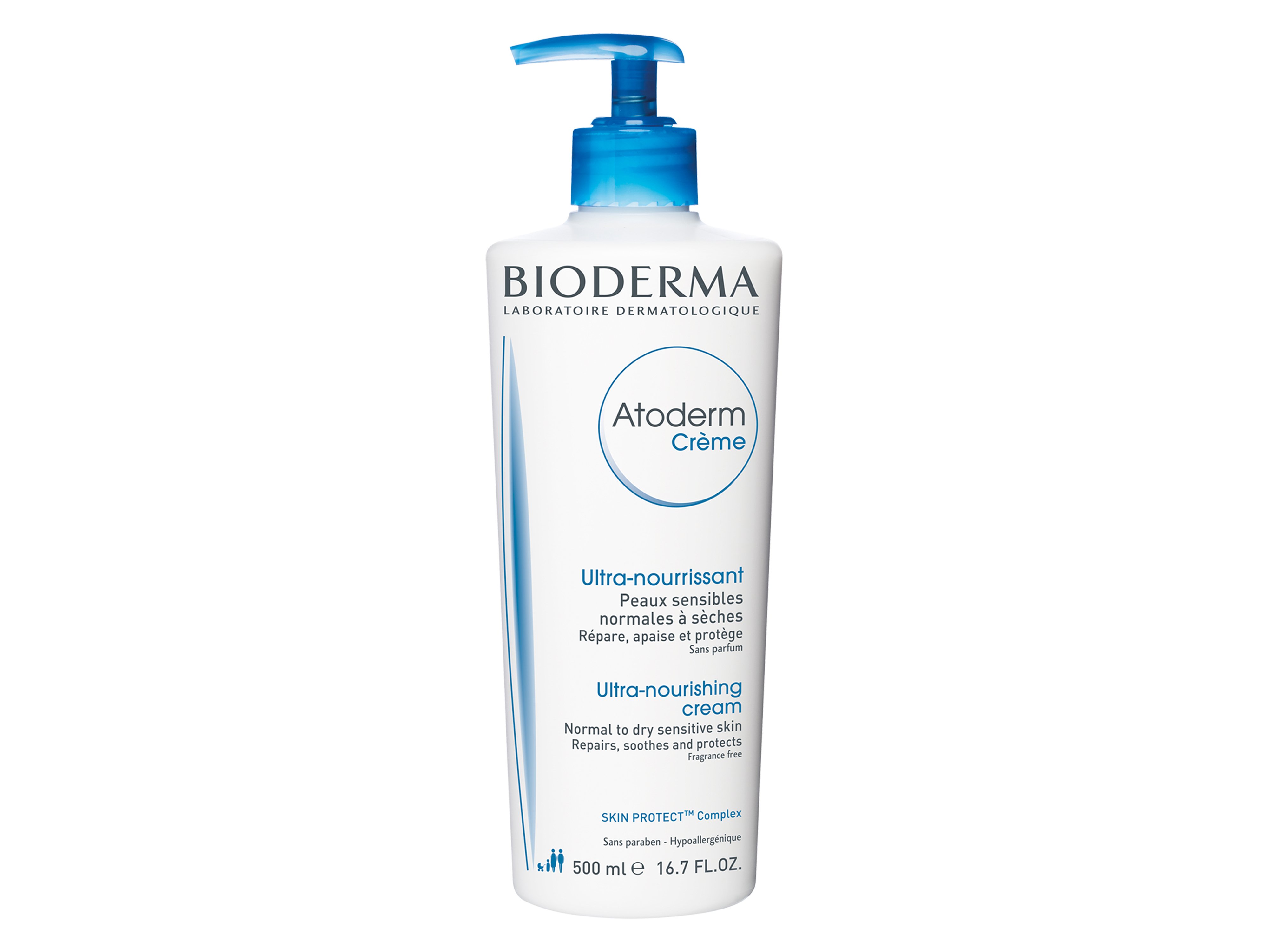 Bioderma Atoderm Creme Kroppskrem, 500 ml