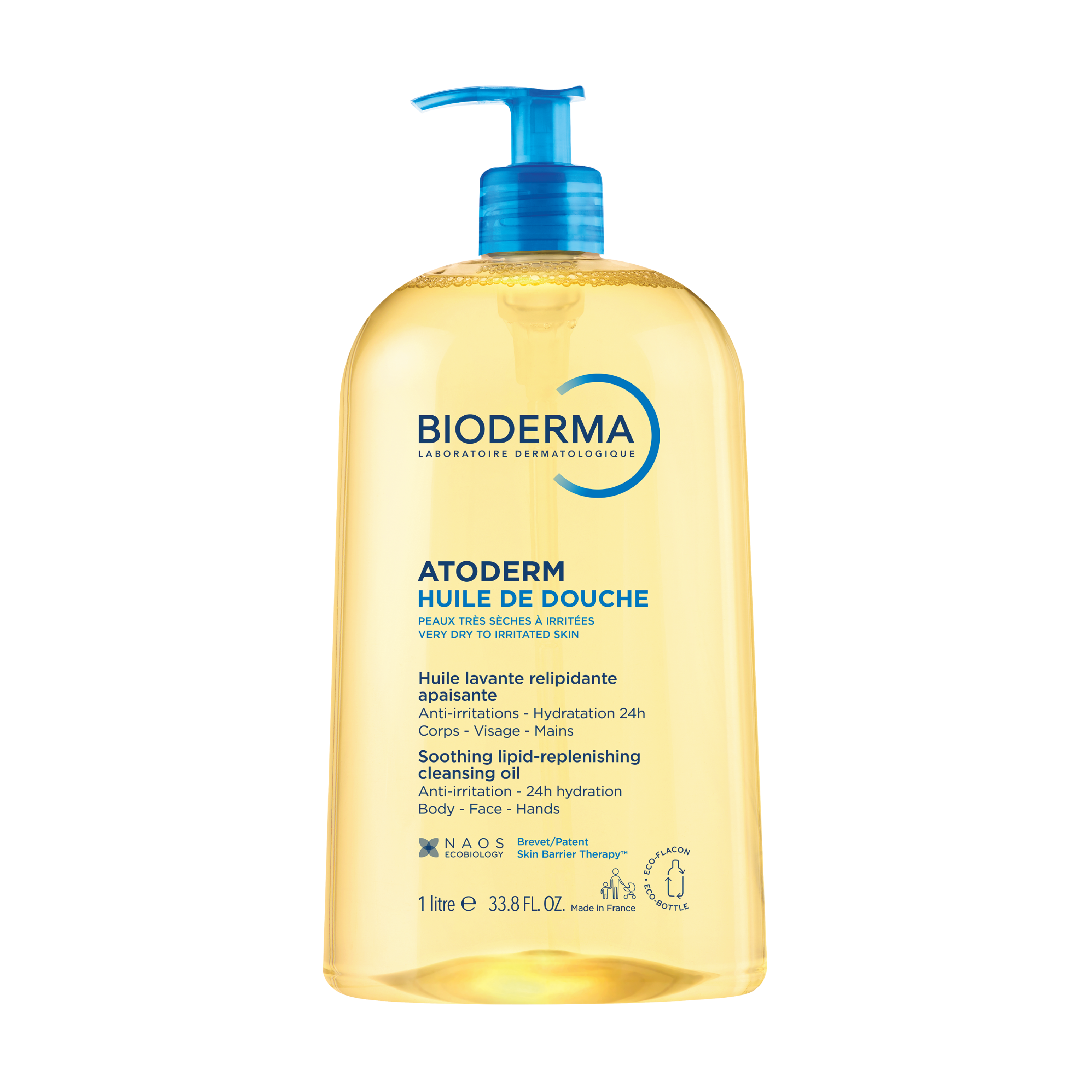 Bioderma Atoderm Huile de Douche Dusjolje, 1000 ml
