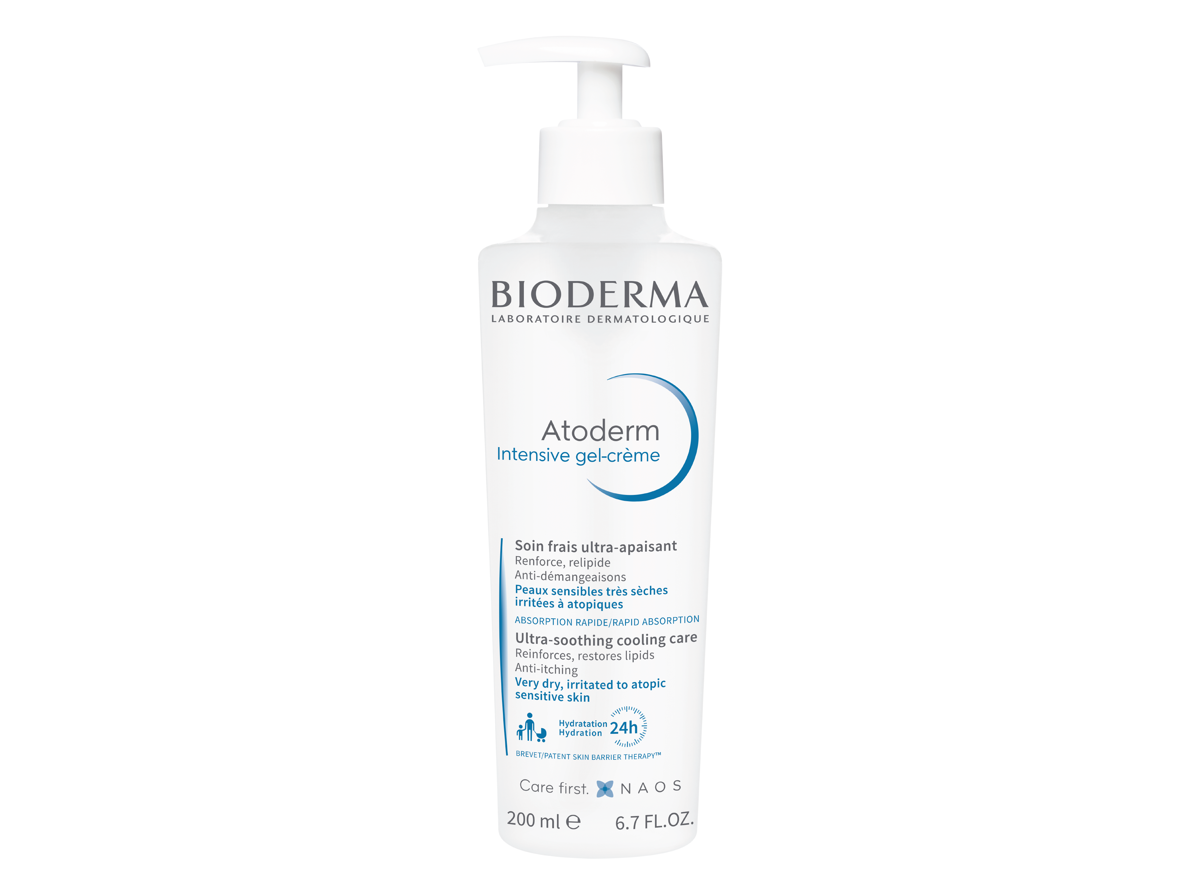 Bioderma Atoderm Intensive Gel Creme Fuktighetskrem, 200 ml