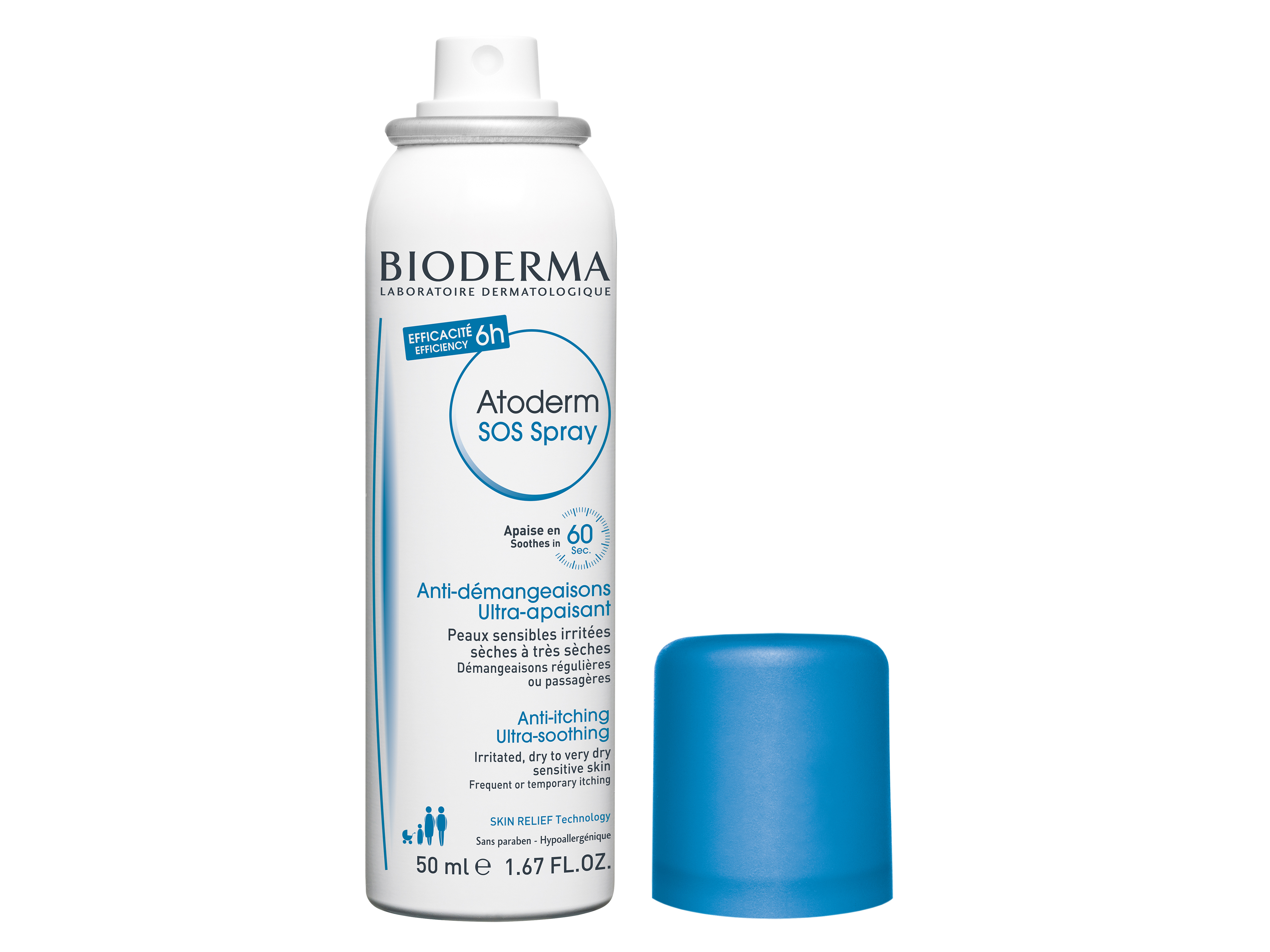 Bioderma Atoderm SOS Spray, 50 ml