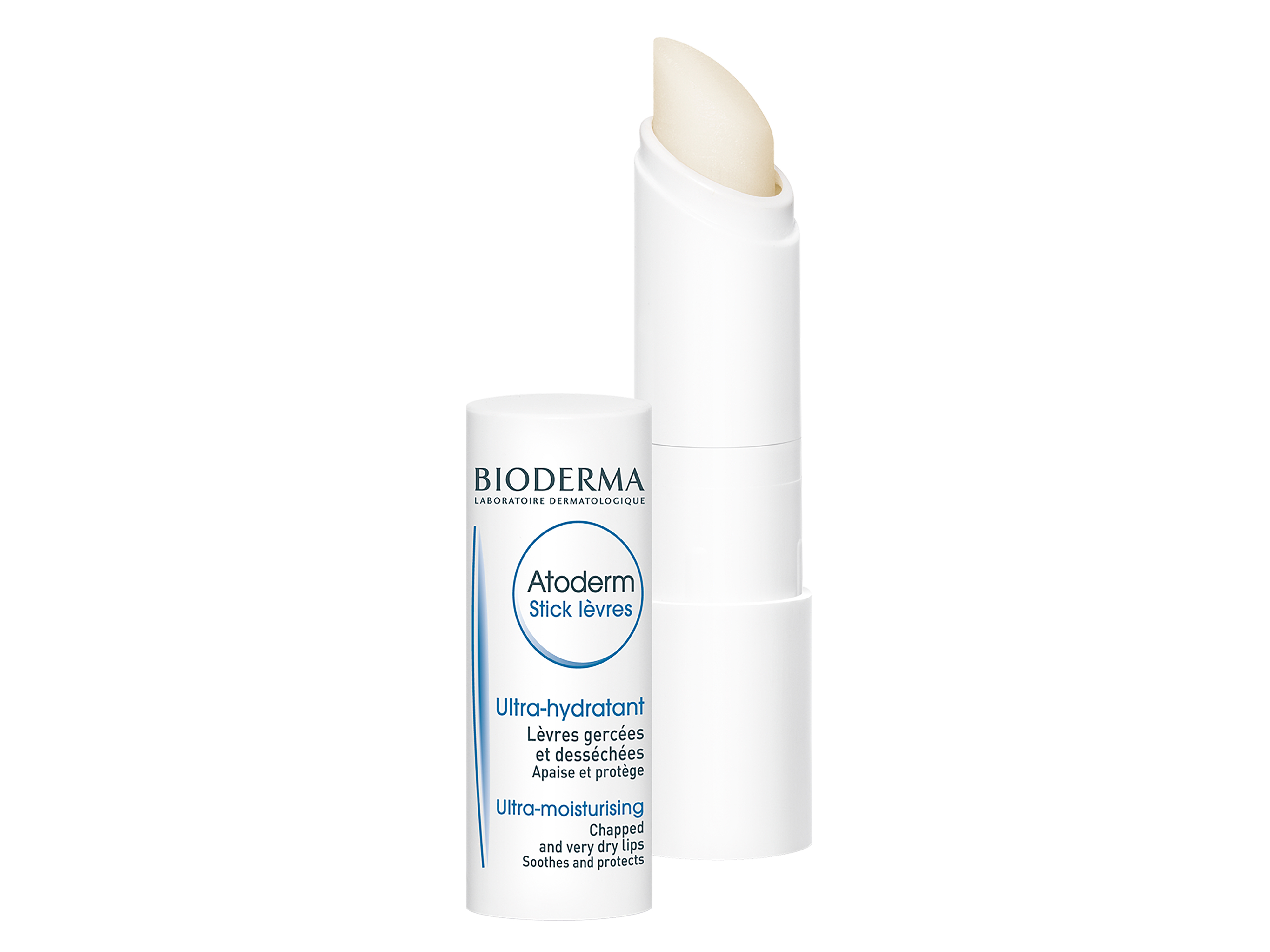 Bioderma Atoderm Stick Lèvres Leppepomade, 4 g