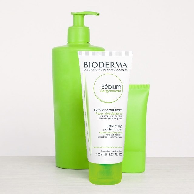 Bioderma Sebium Gel Gommant Exfoliating Purifying Gel, 100 ml