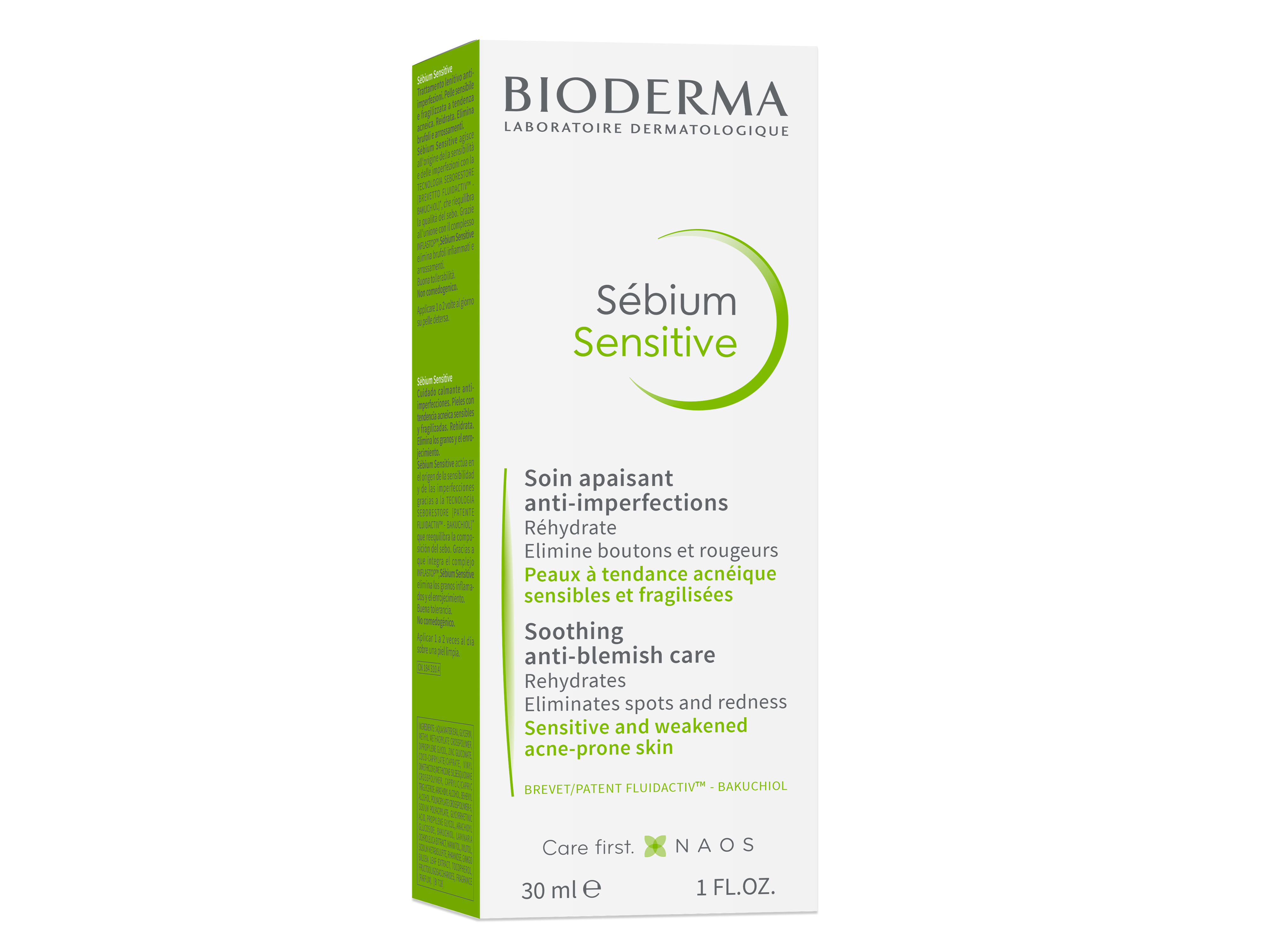Bioderma Sebium Sensitive Dagkrem, 30 ml