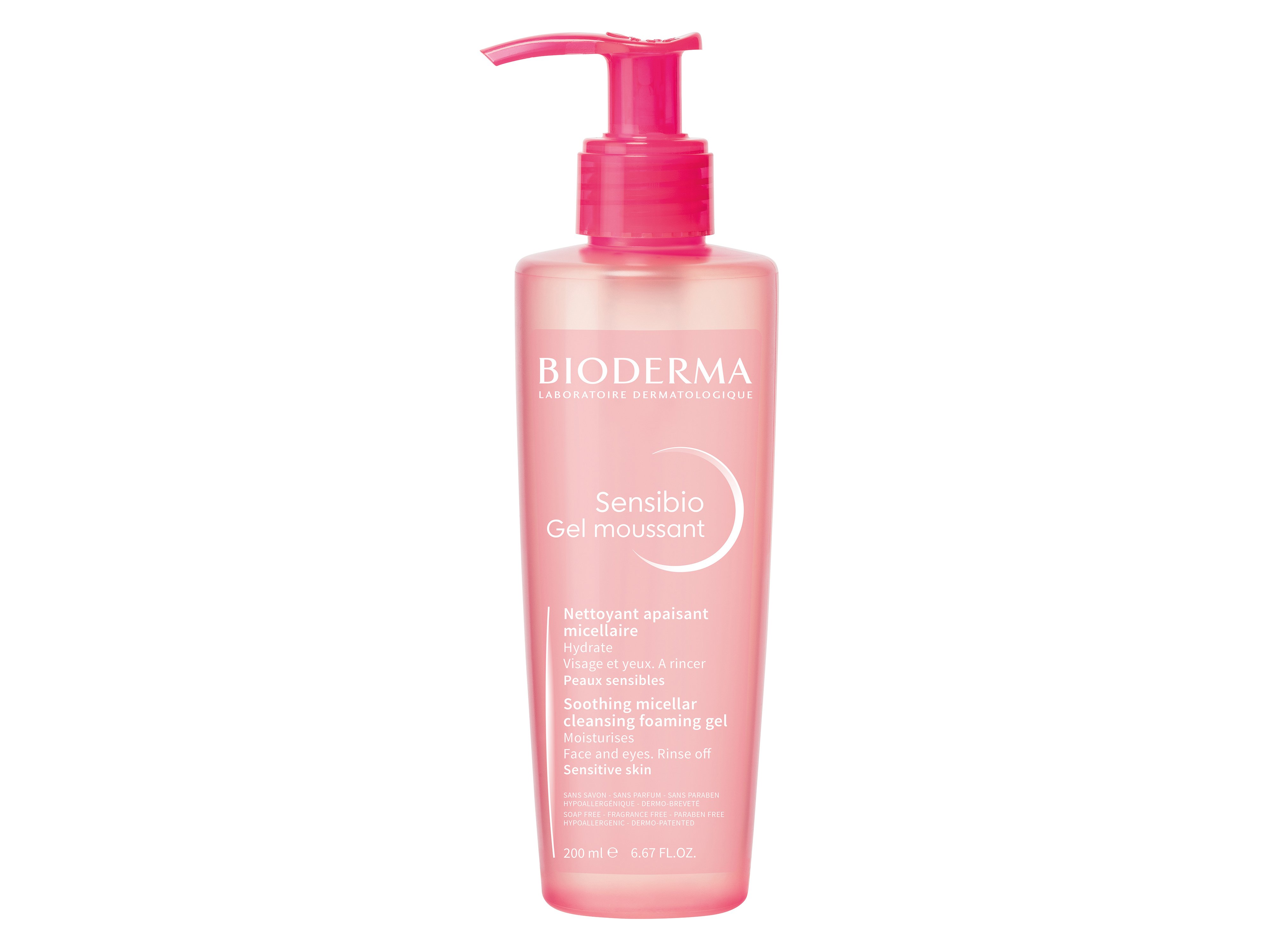 Bioderma Sensibio Gel Moussant Cleansing Gel, 200 ml