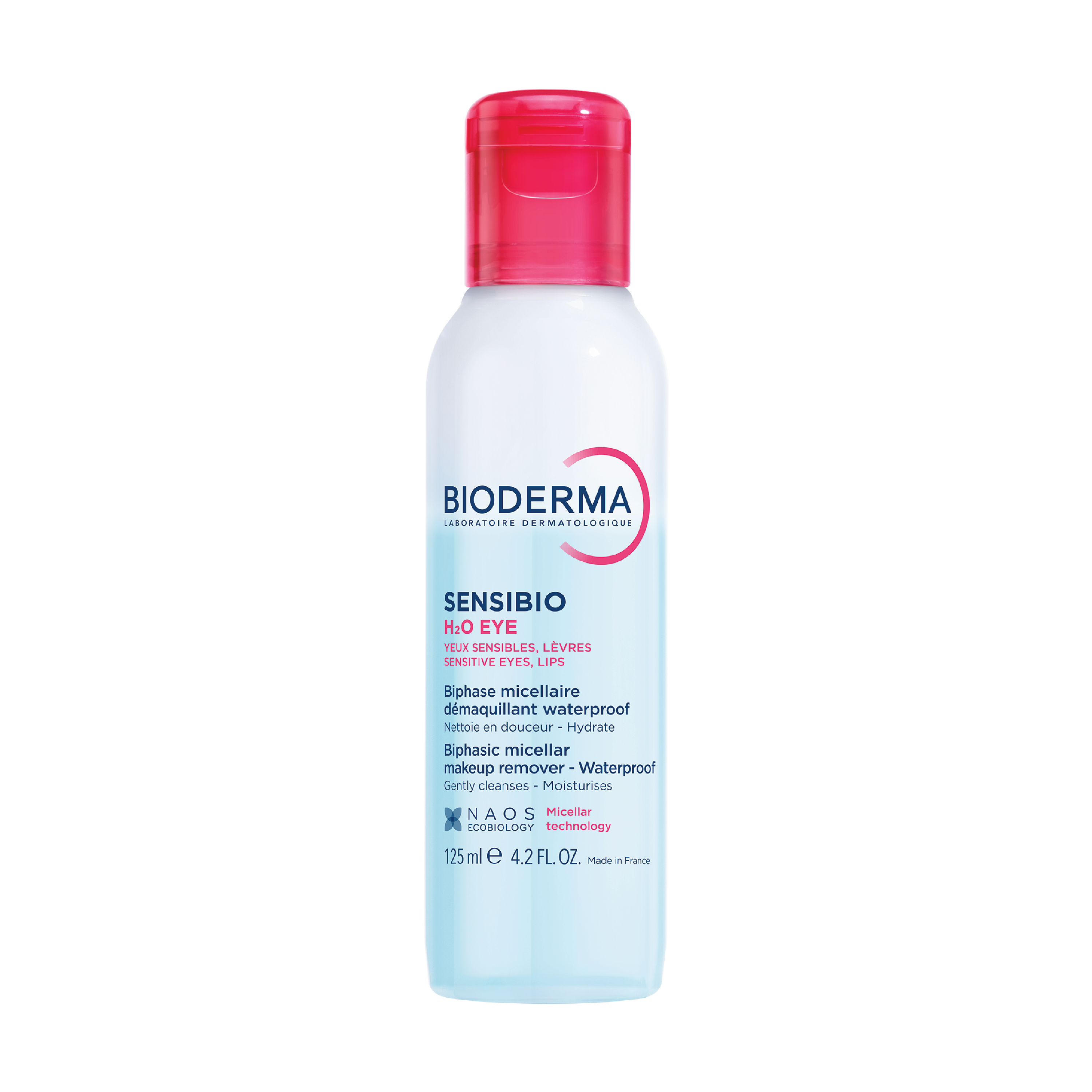 Bioderma Sensibio H2O Micellar Eye Make Up Remover, 125 ml