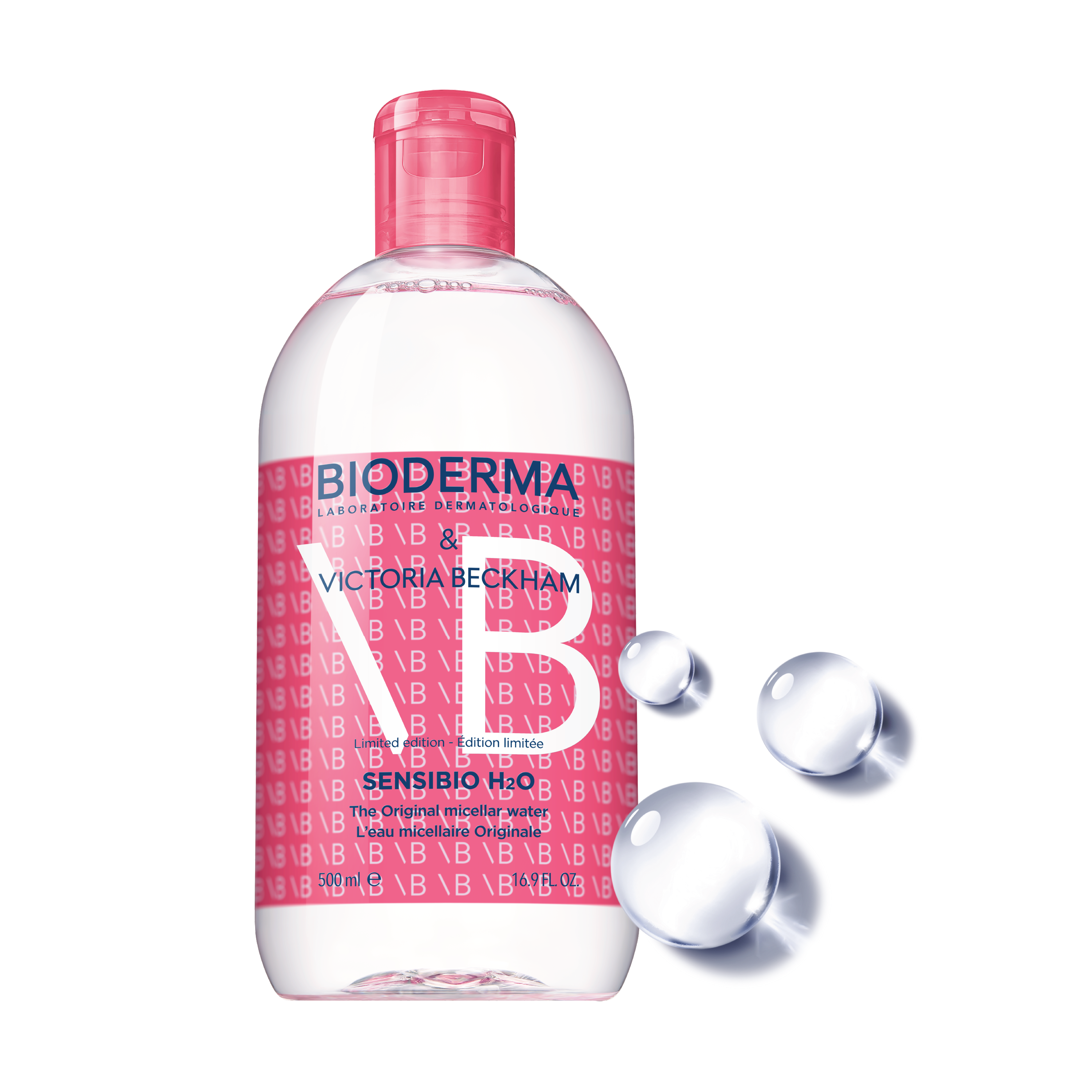 Bioderma Sensibio H2O Micellarvann Victoria Beckham Limited Edition, 500 ml
