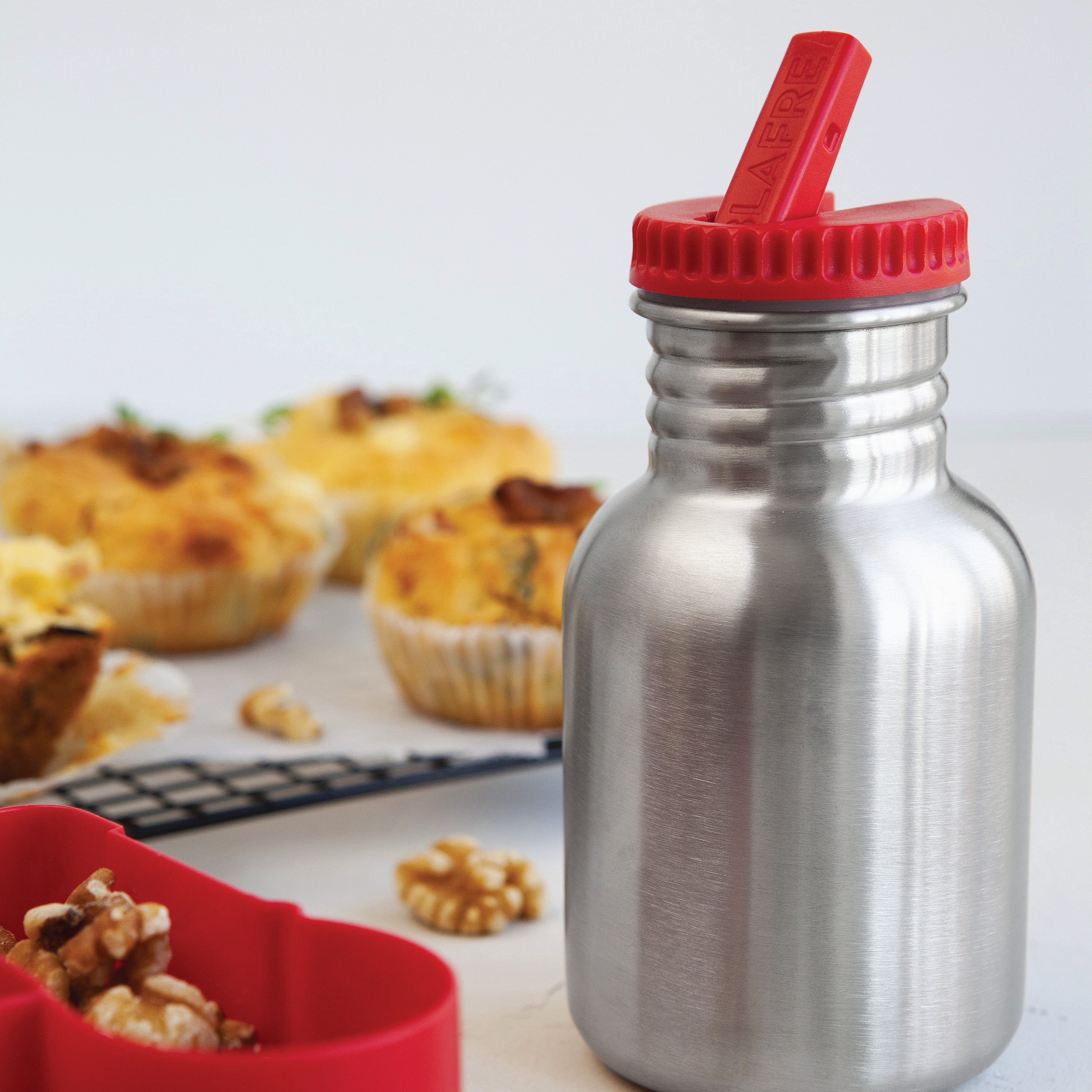 Blafre Kork med vippetut, Rød, 1 stk.