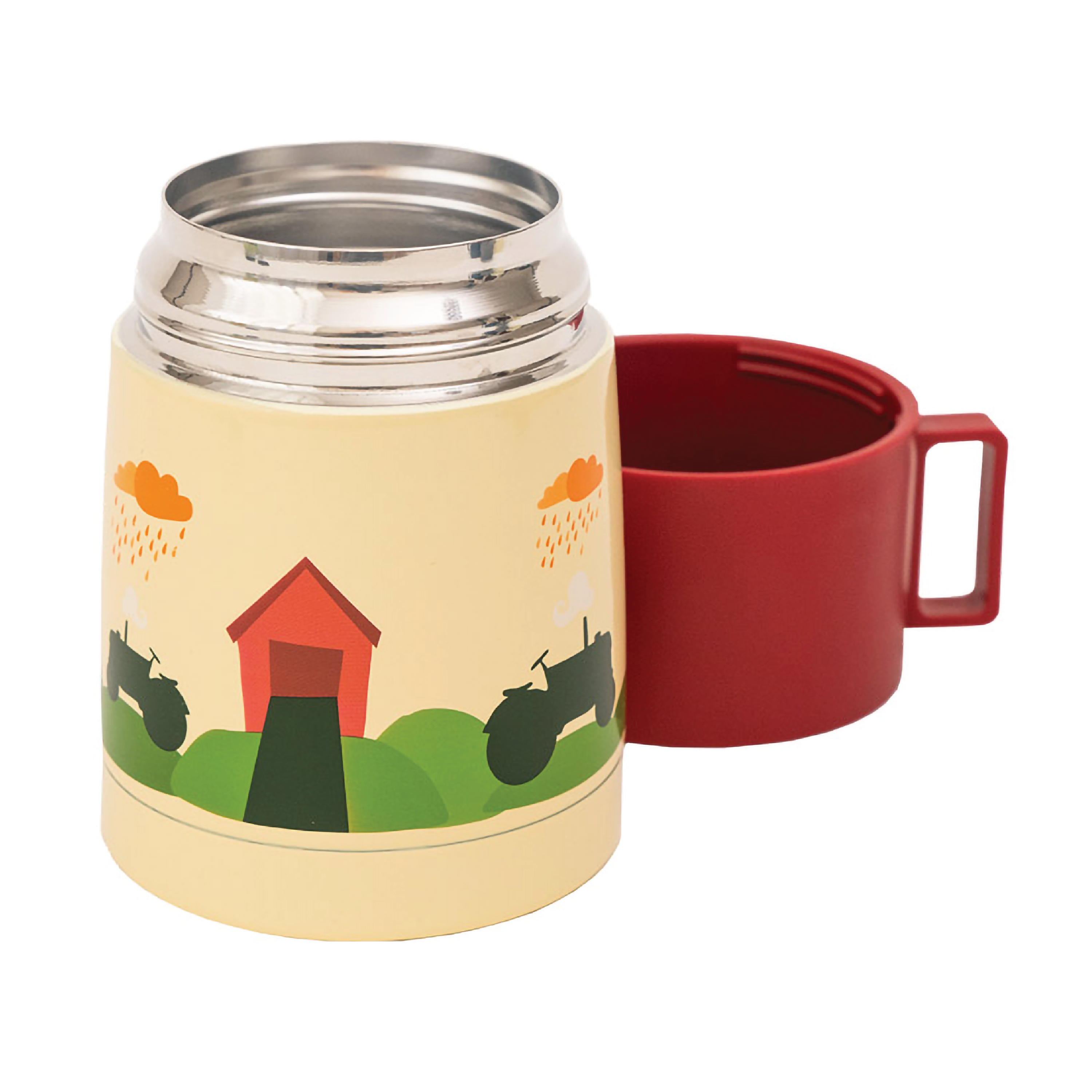 Blafre Mattermos Traktor og låve, 500 ml