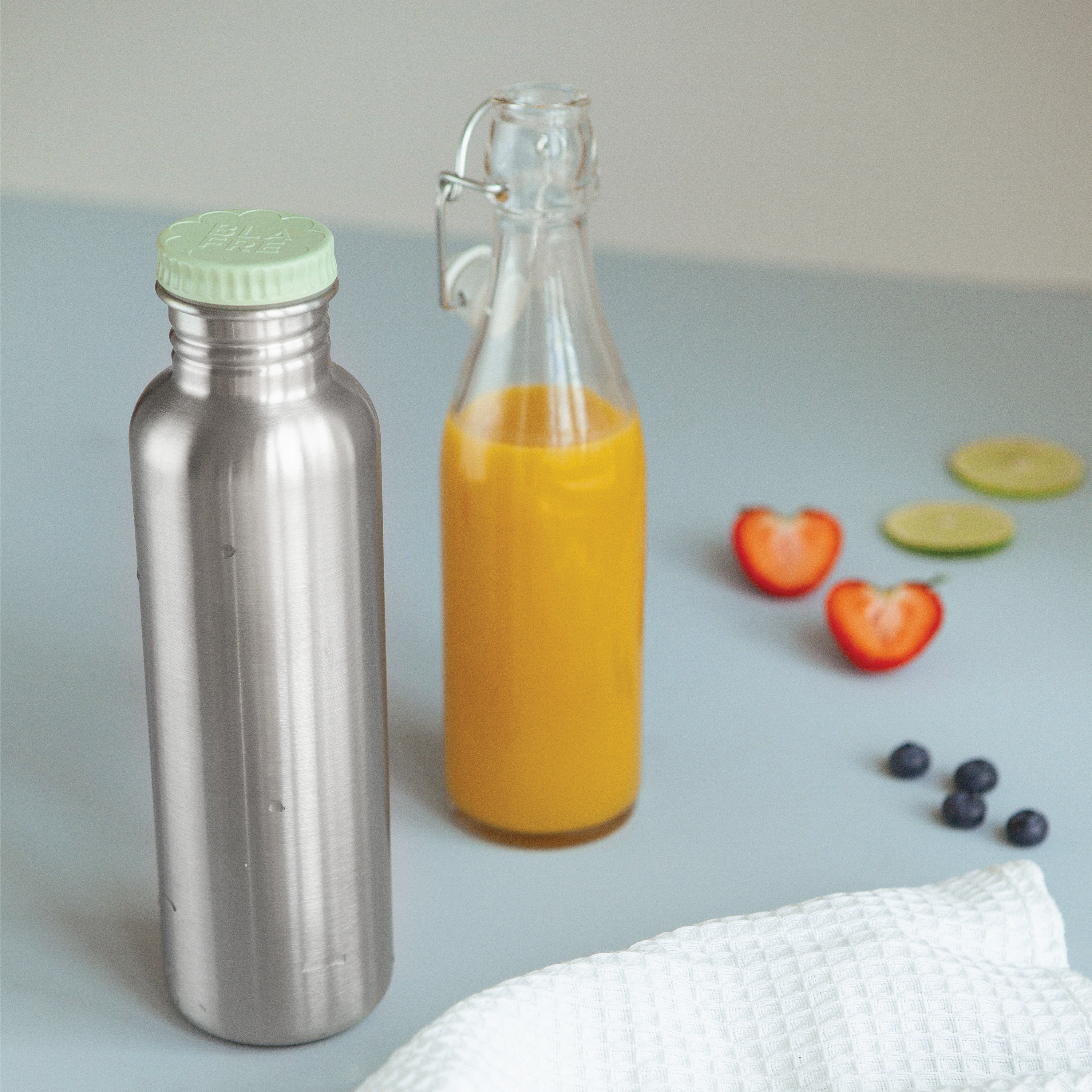 Blafre Stålflaske, Marineblå, 750 ml