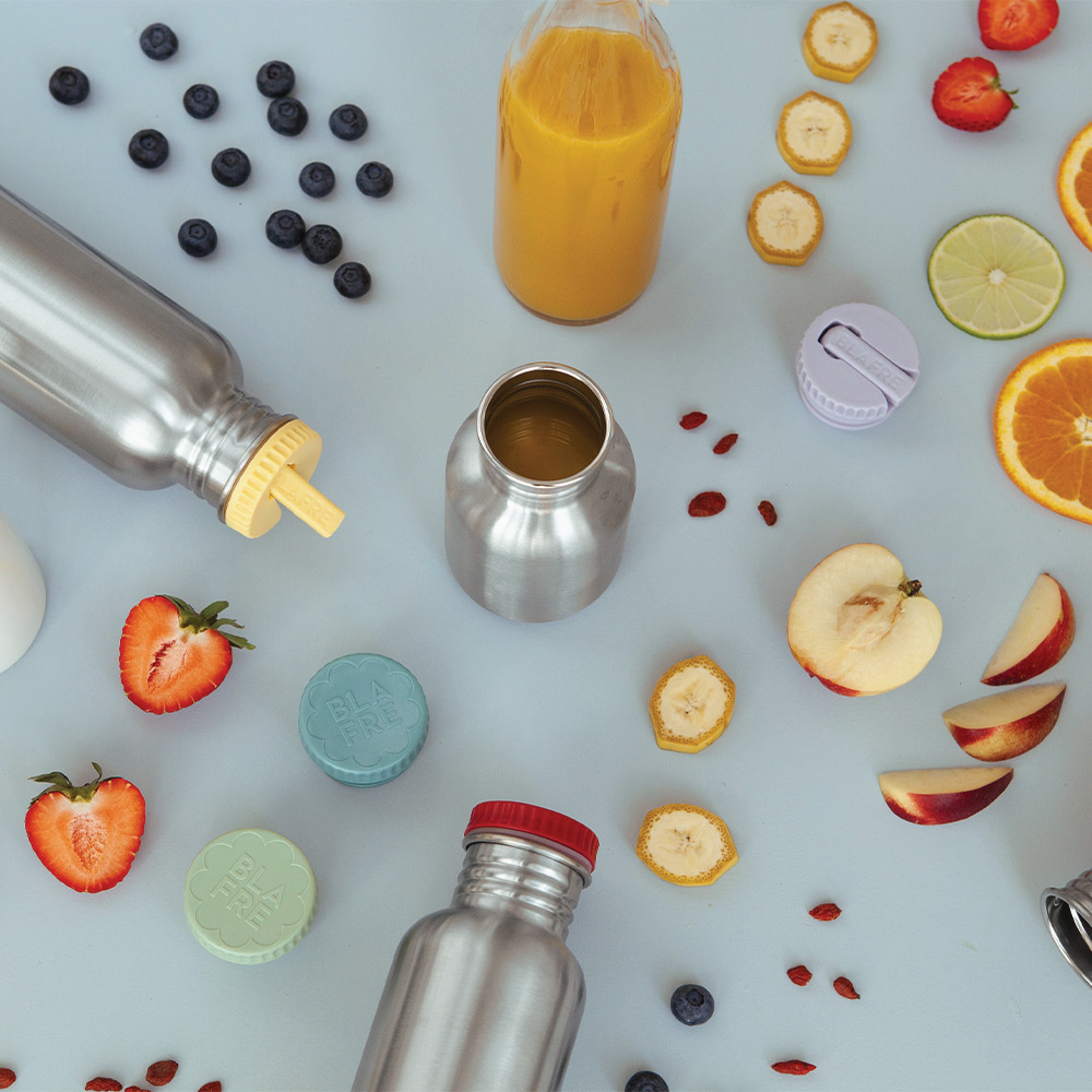 Blafre Stålflaske, Rød, 500 ml