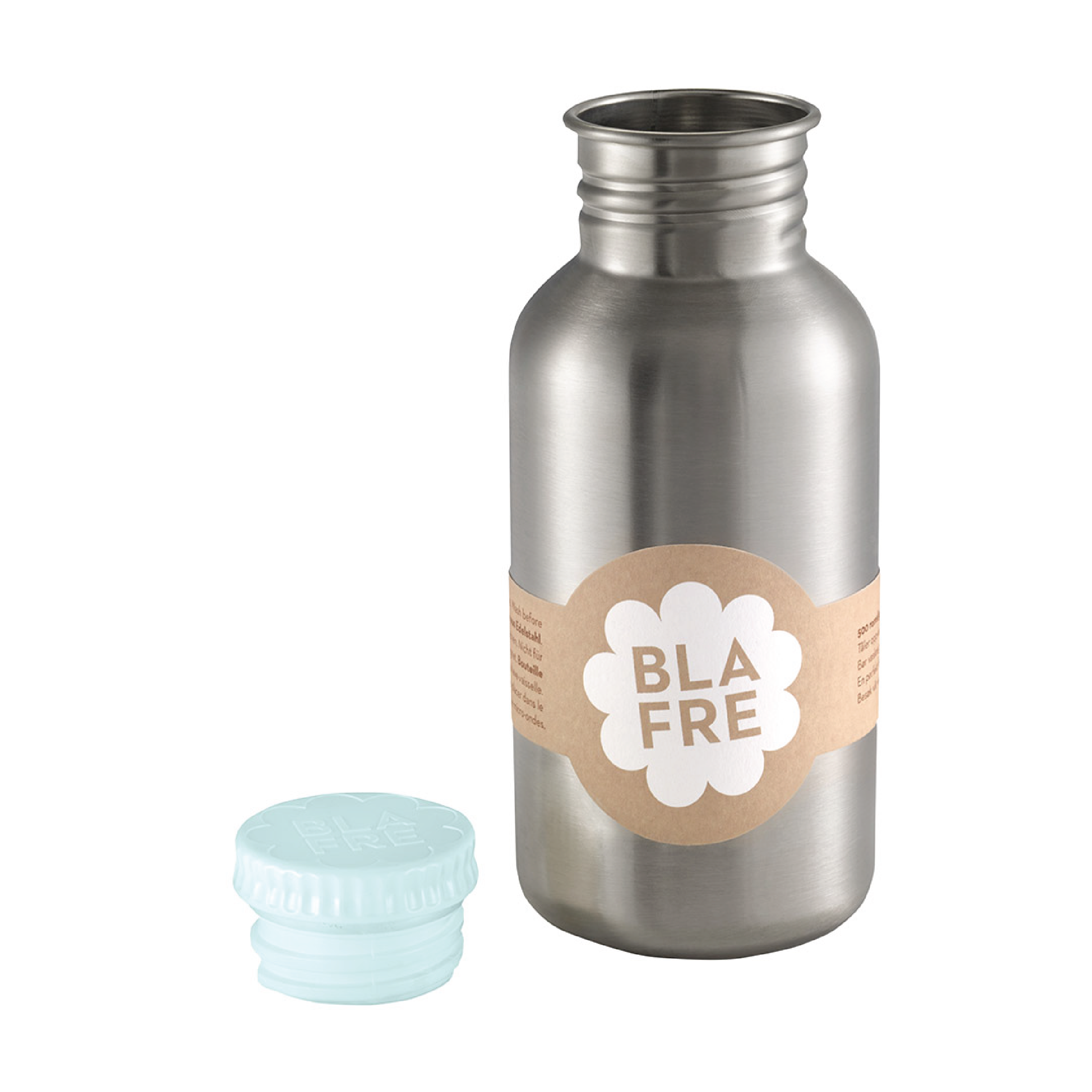 Blafre Stålflaske, Lys blå, 500 ml