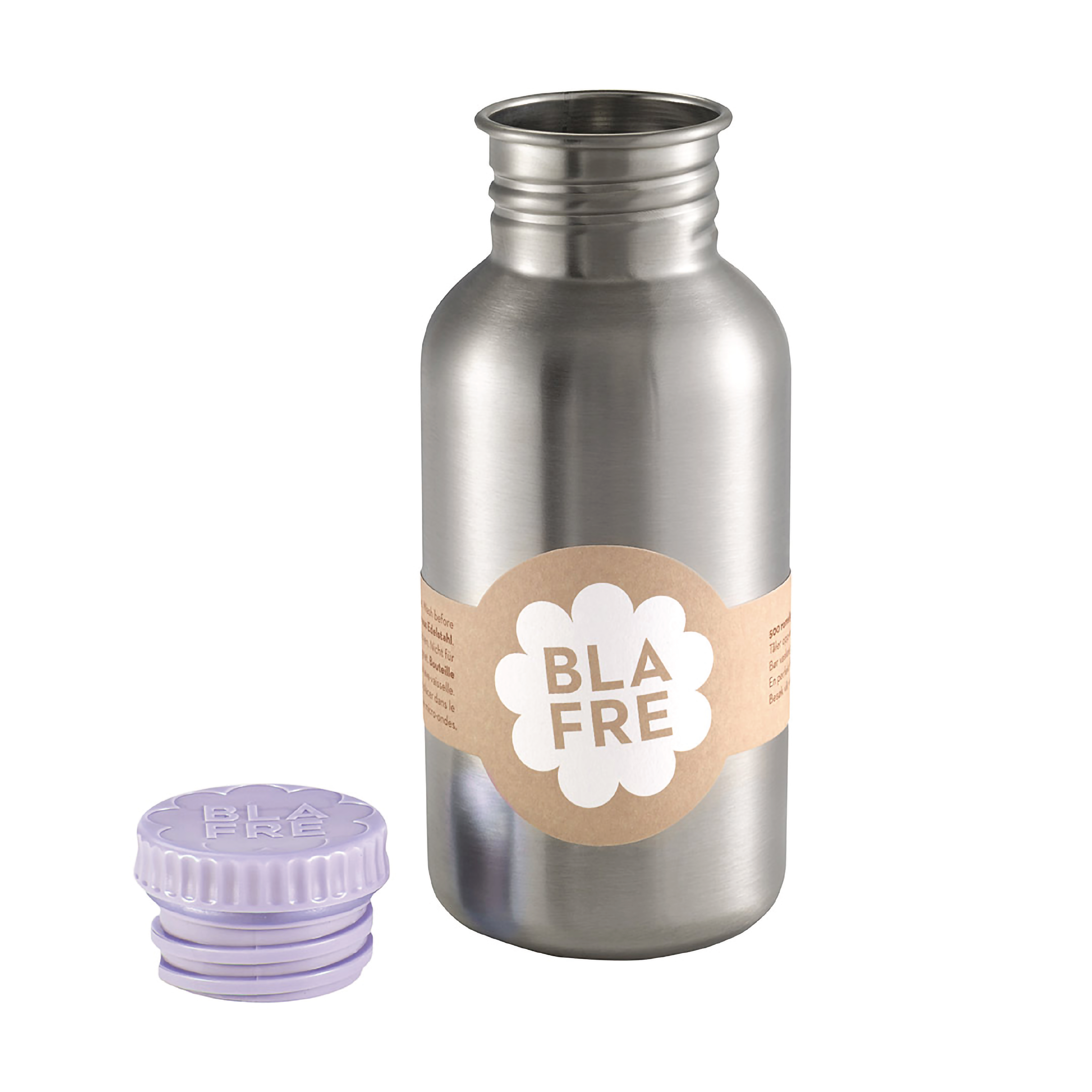 Blafre Stålflaske, Lys lilla, 500 ml