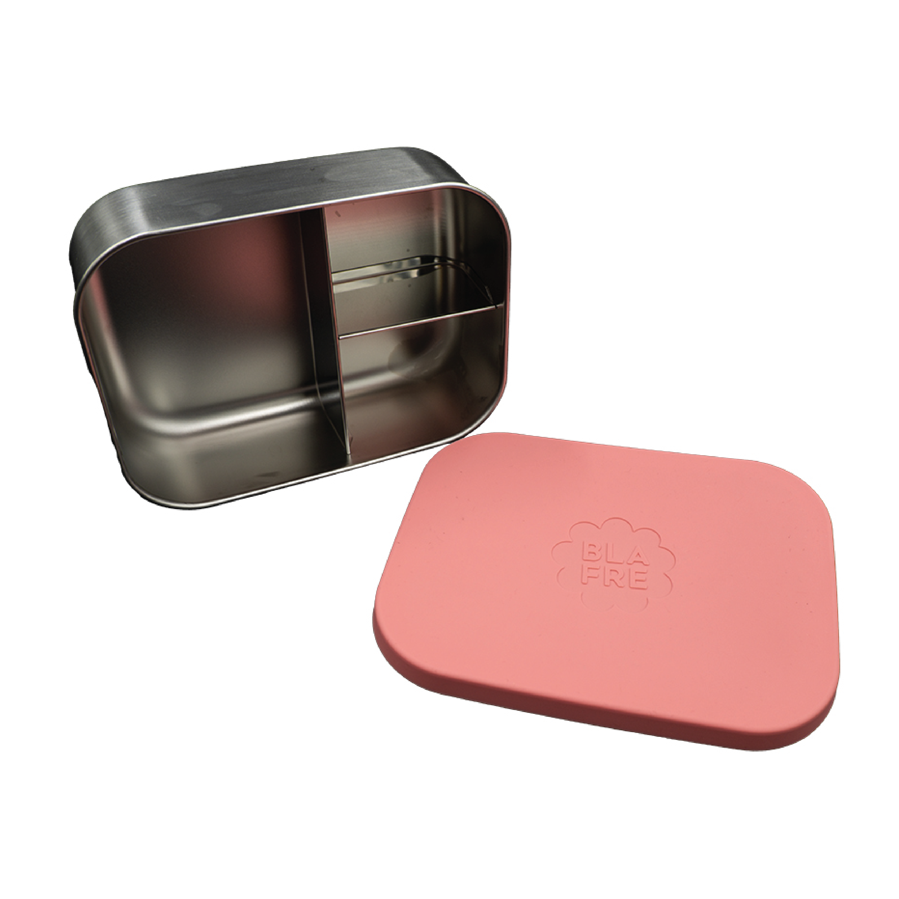 Blafre Stålmatboks tre rom, Rosa, 1 stk.