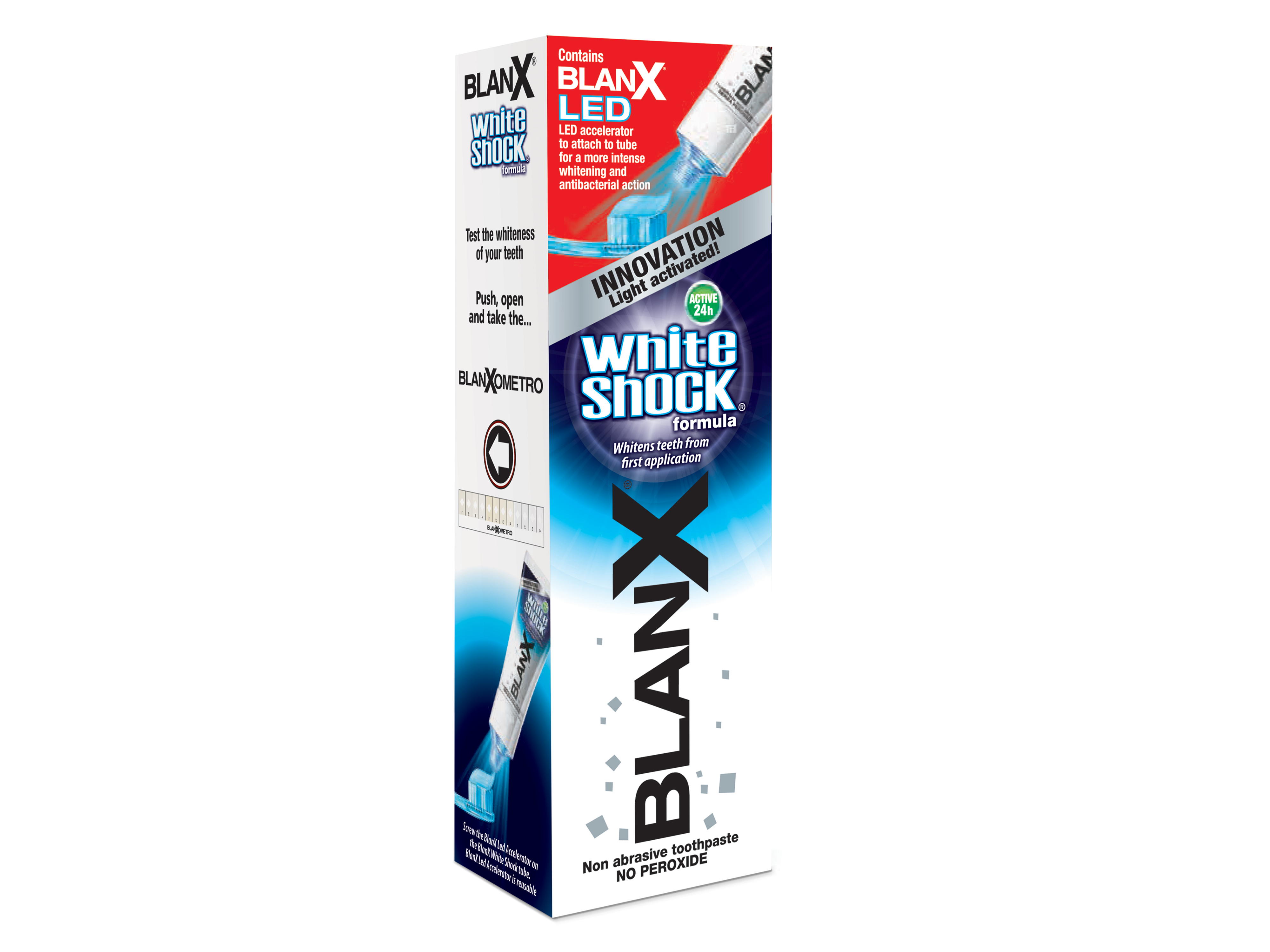 Blanx White Shock LED tannkrem, 50 ml