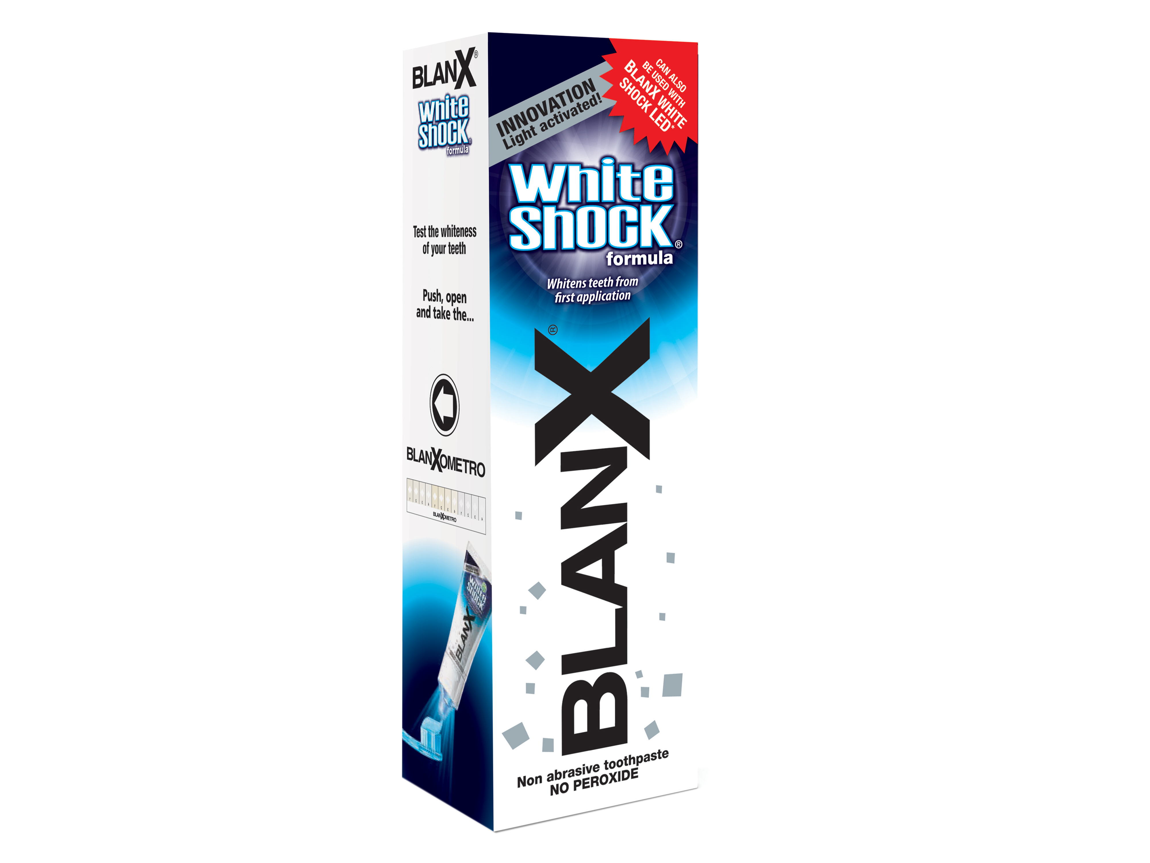 Blanx White Shock tannkrem, 75 ml