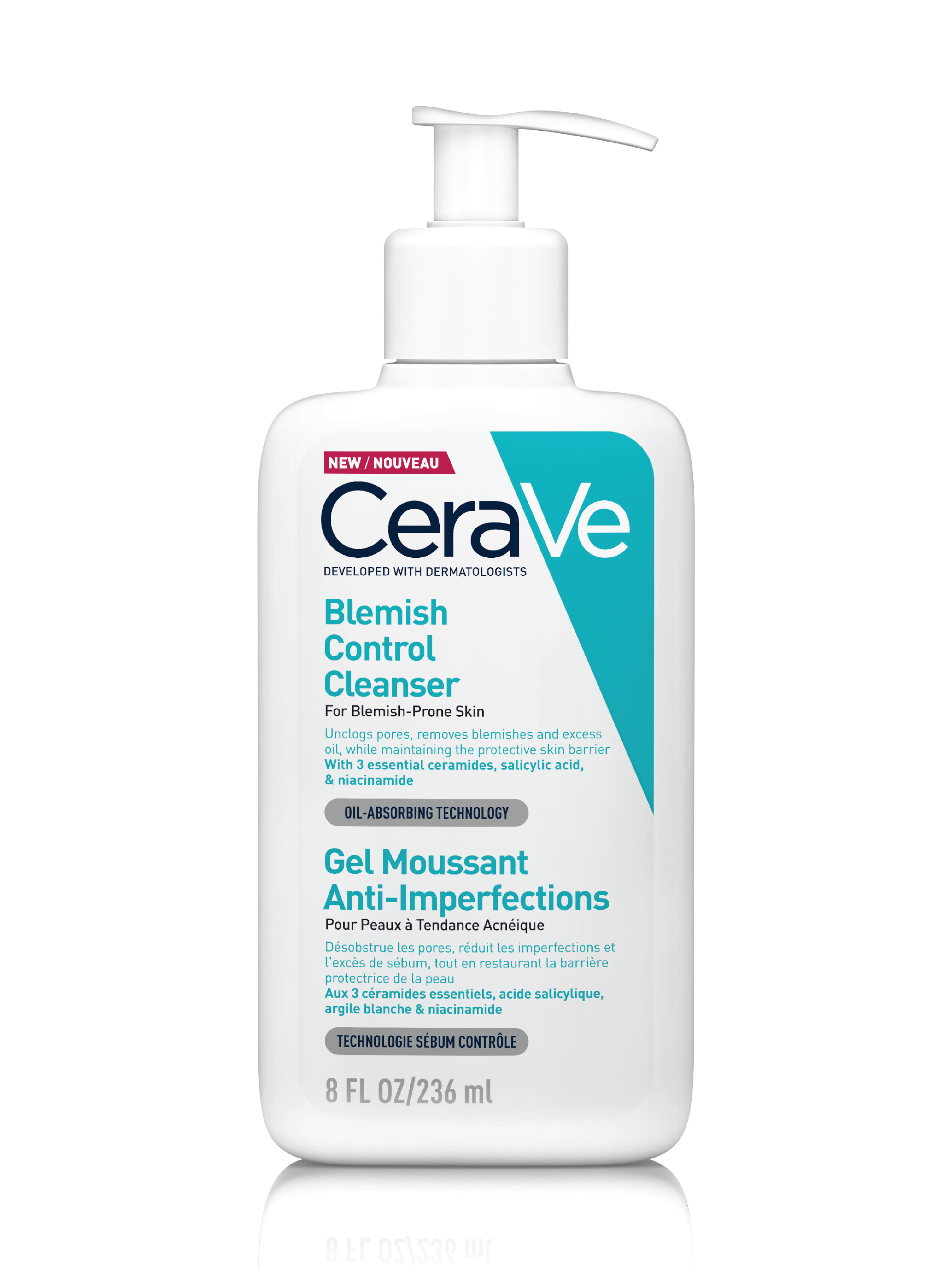 CeraVe Blemish Control Cleanser, 236 ml
