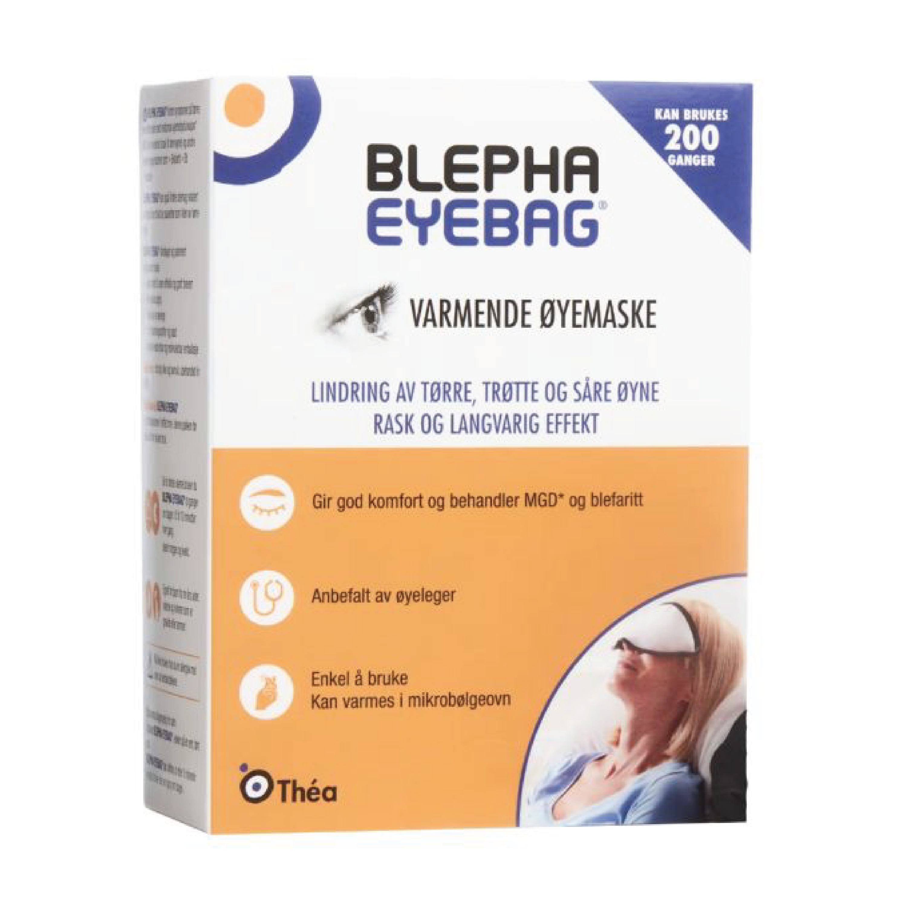 BLEPHA Eyebag Varmende Øyemaske, 1 stk.