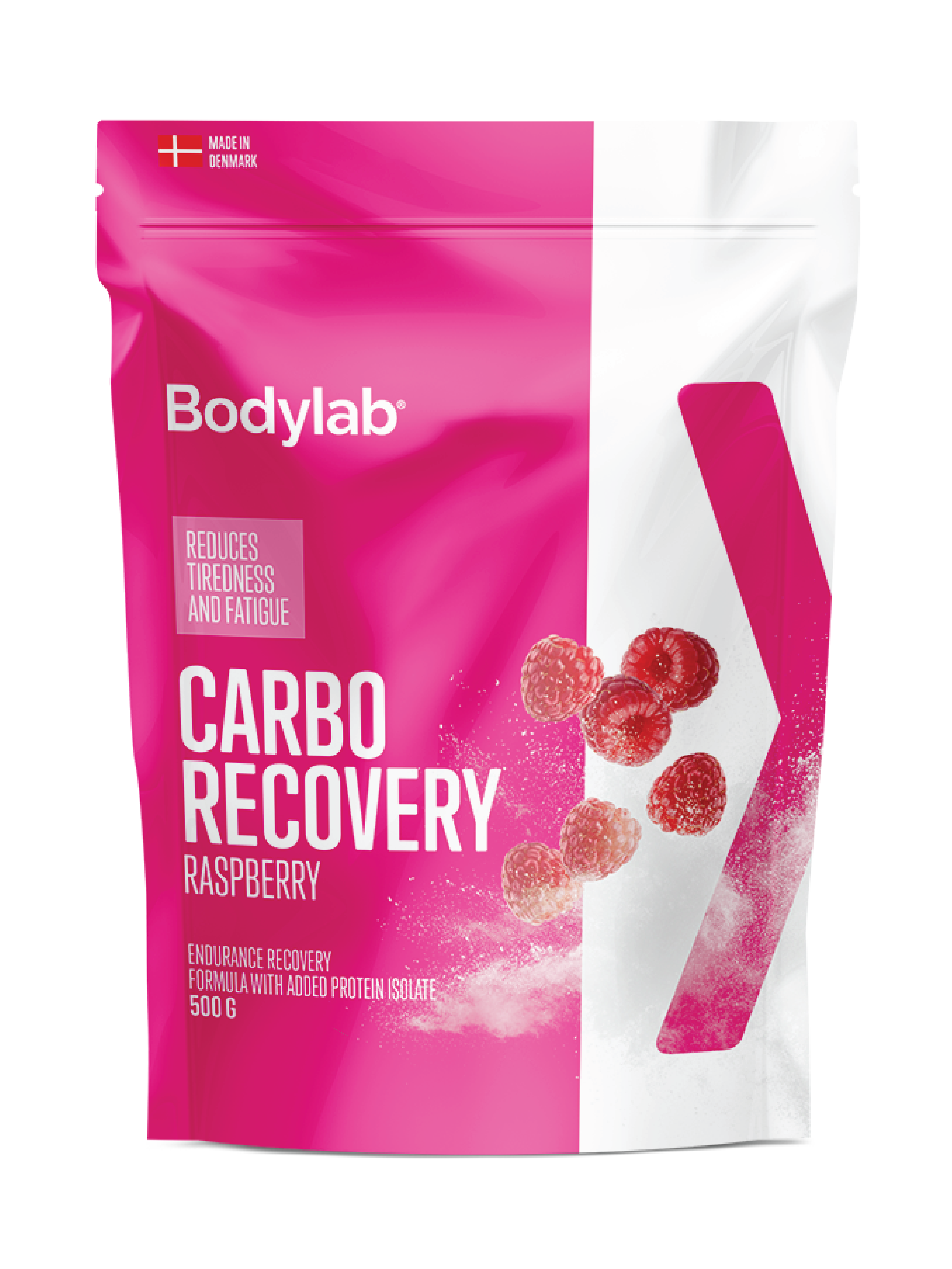 Bodylab Carbo Recovery Raspberry, 500 gram