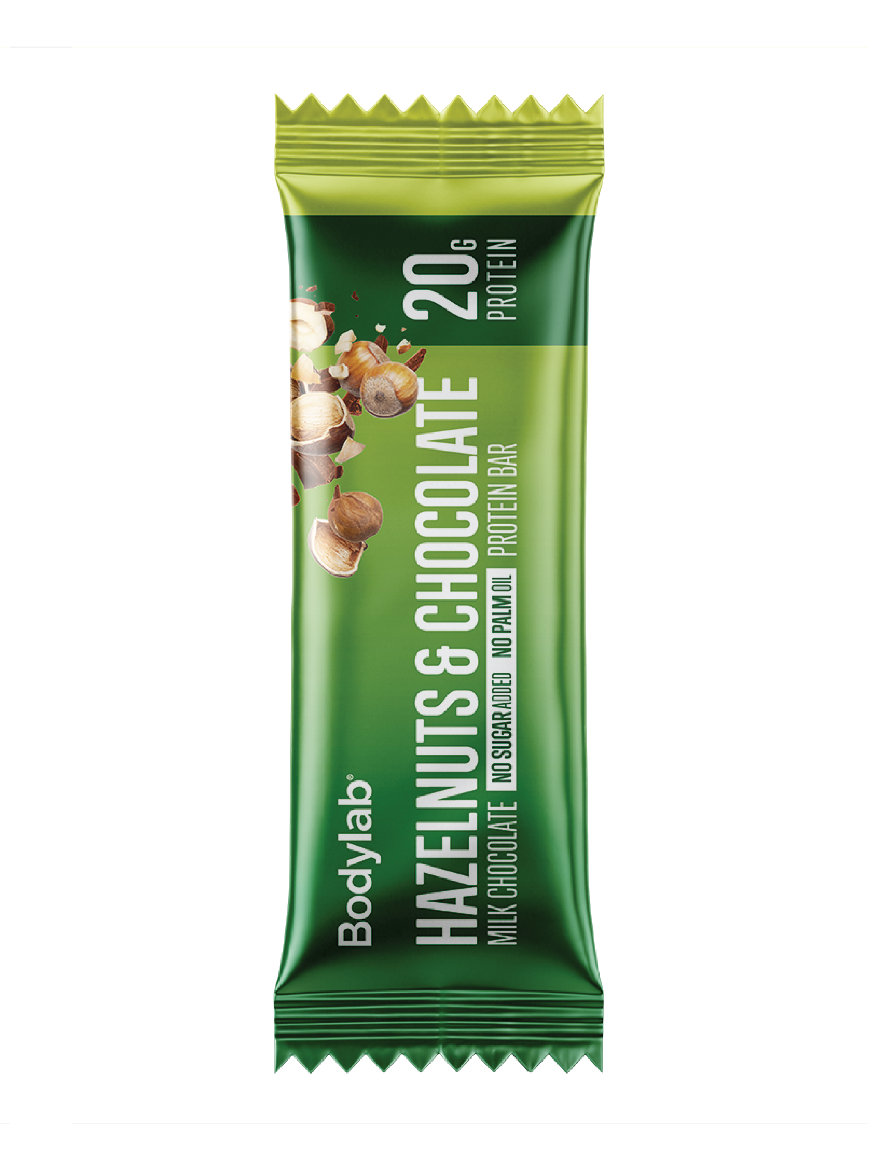 Bodylab Hazelnuts & Chocolate Bar, 55 gram