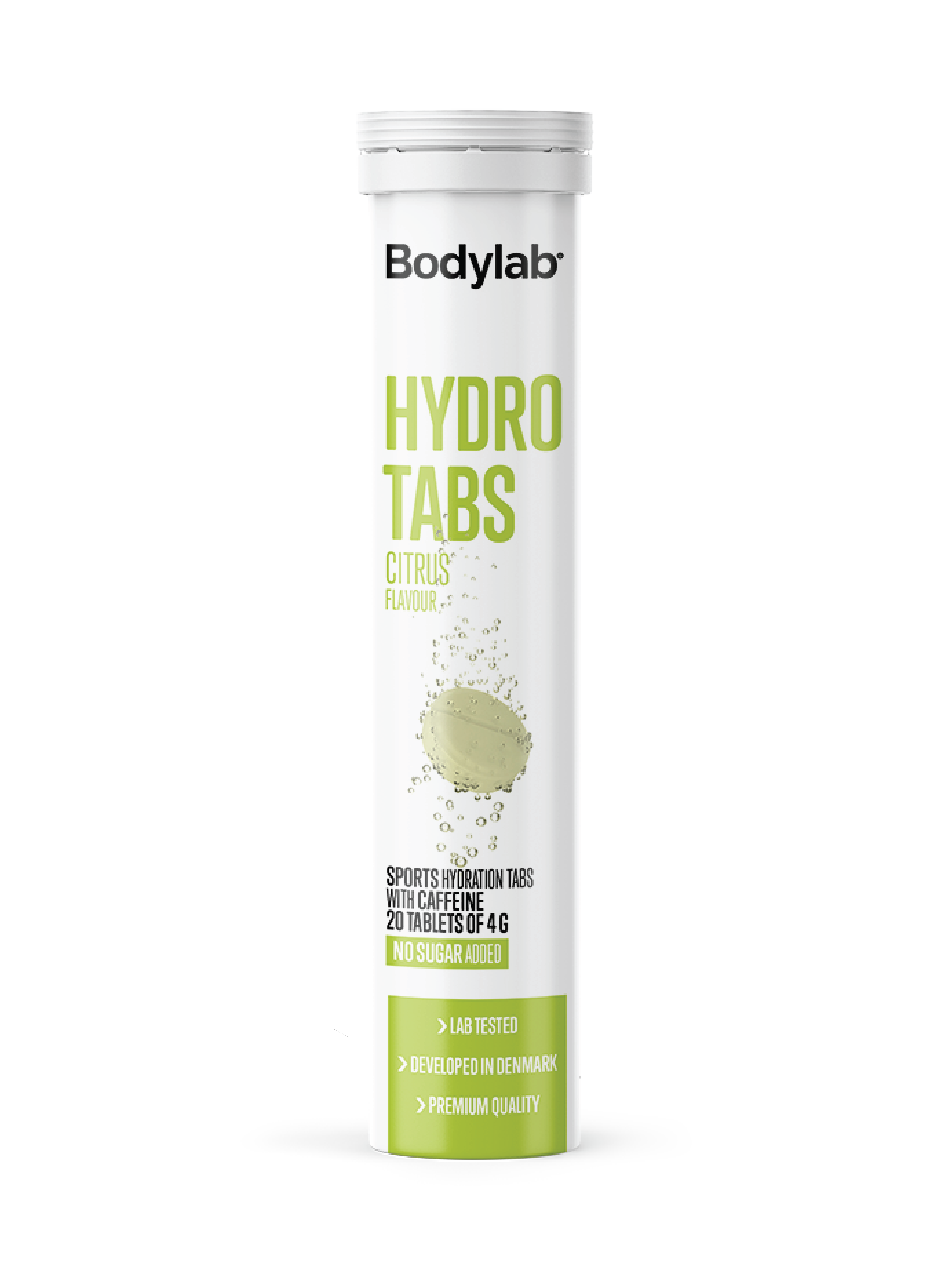 Bodylab Hydro Tabs Citrus, 20 stk.