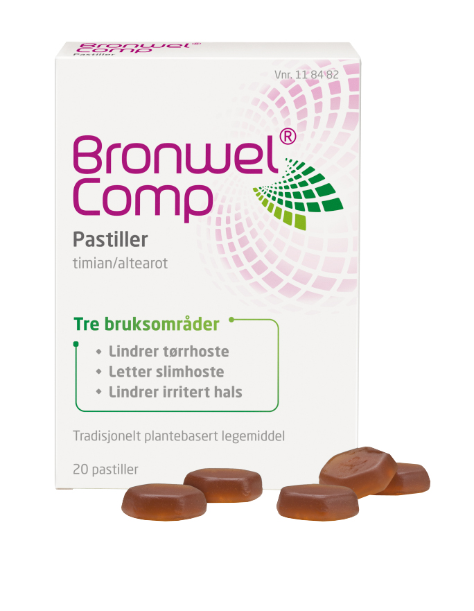 Bronwel Comp Pastiller, 20 stk.