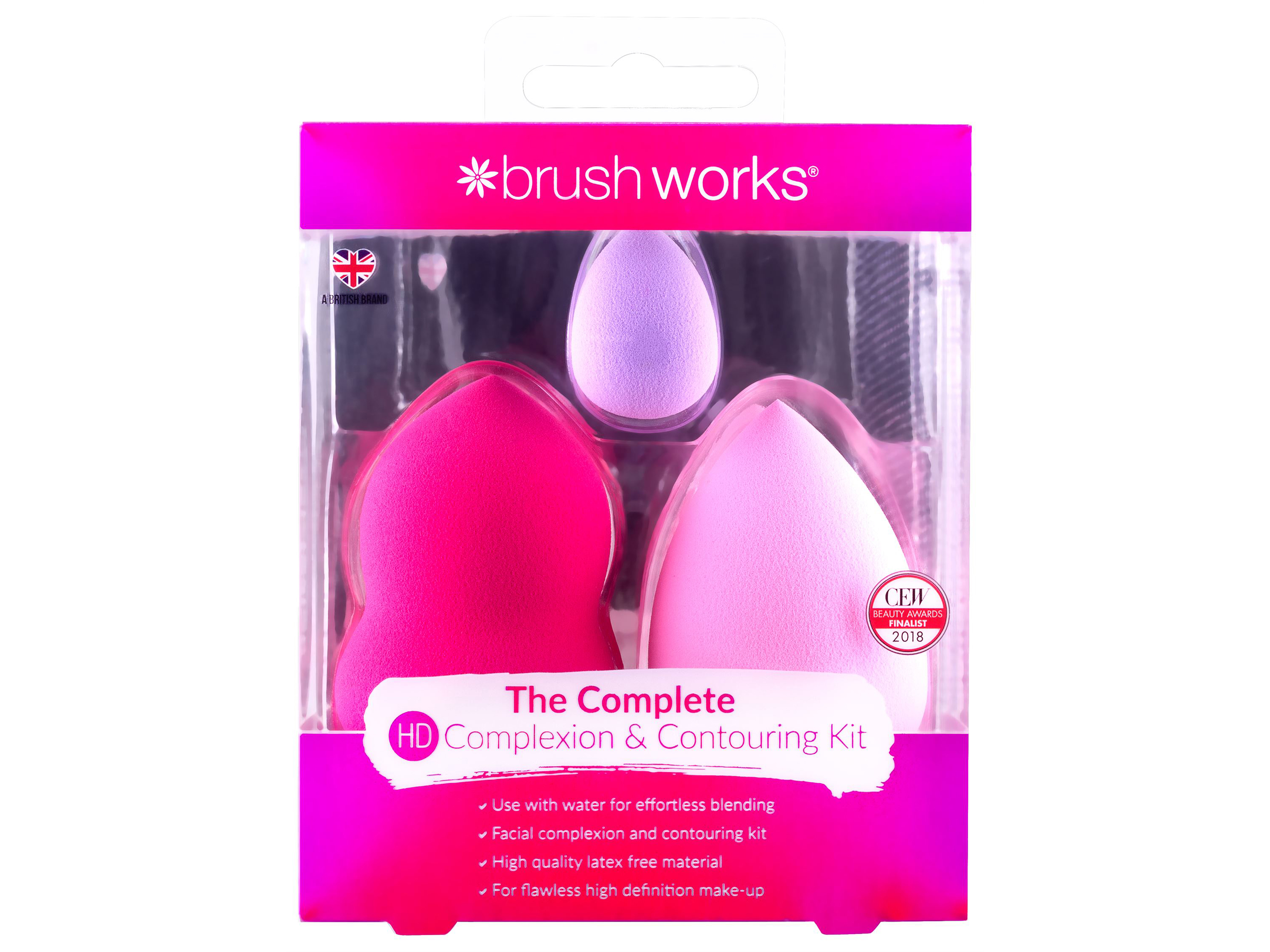 Brushworks HD Complexion & Contouring, 1 sett