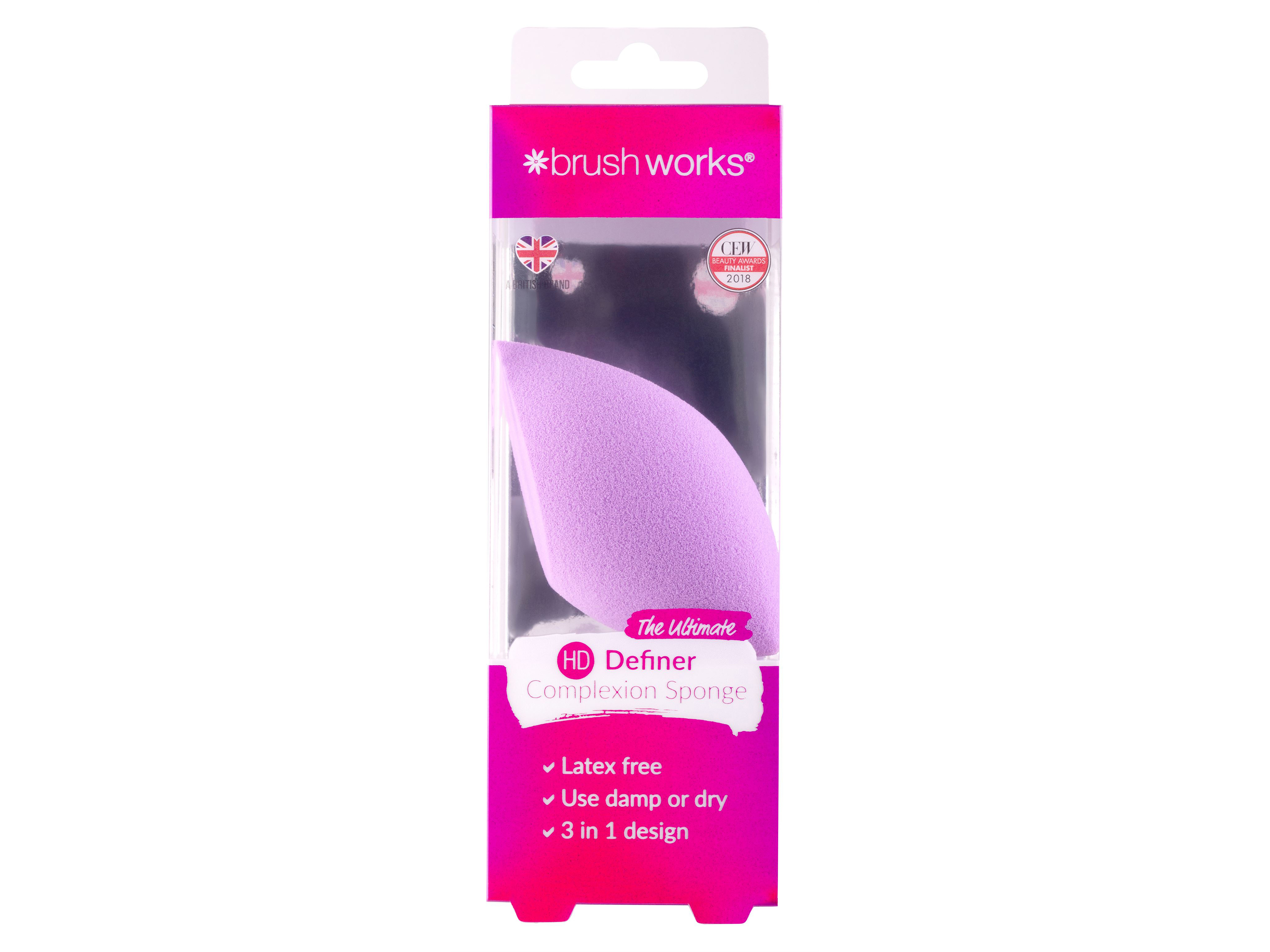 Brushworks HD Definer Complexion Sponge, 1 stk.