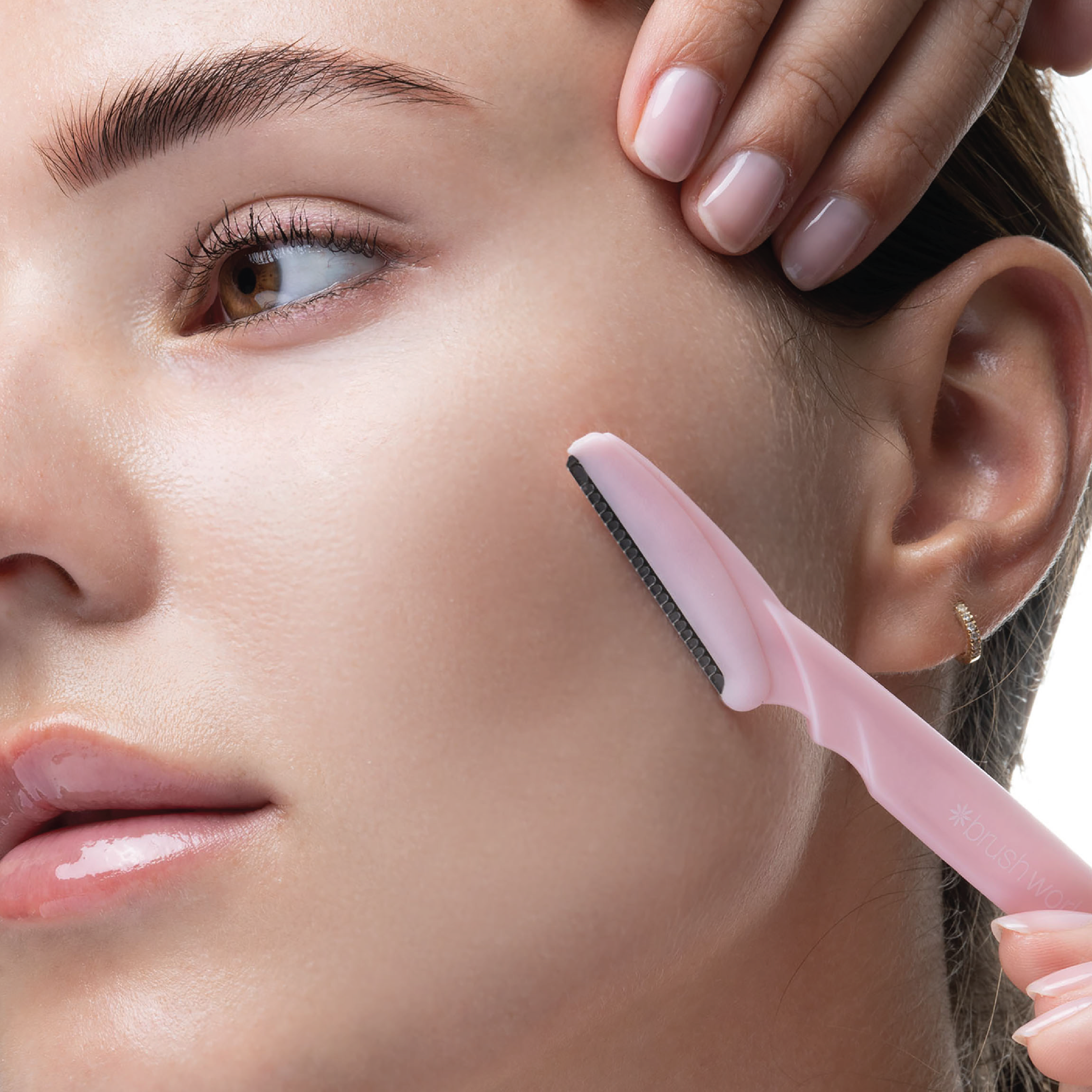 Brushworks Angled Dermaplaners, 6 stk.