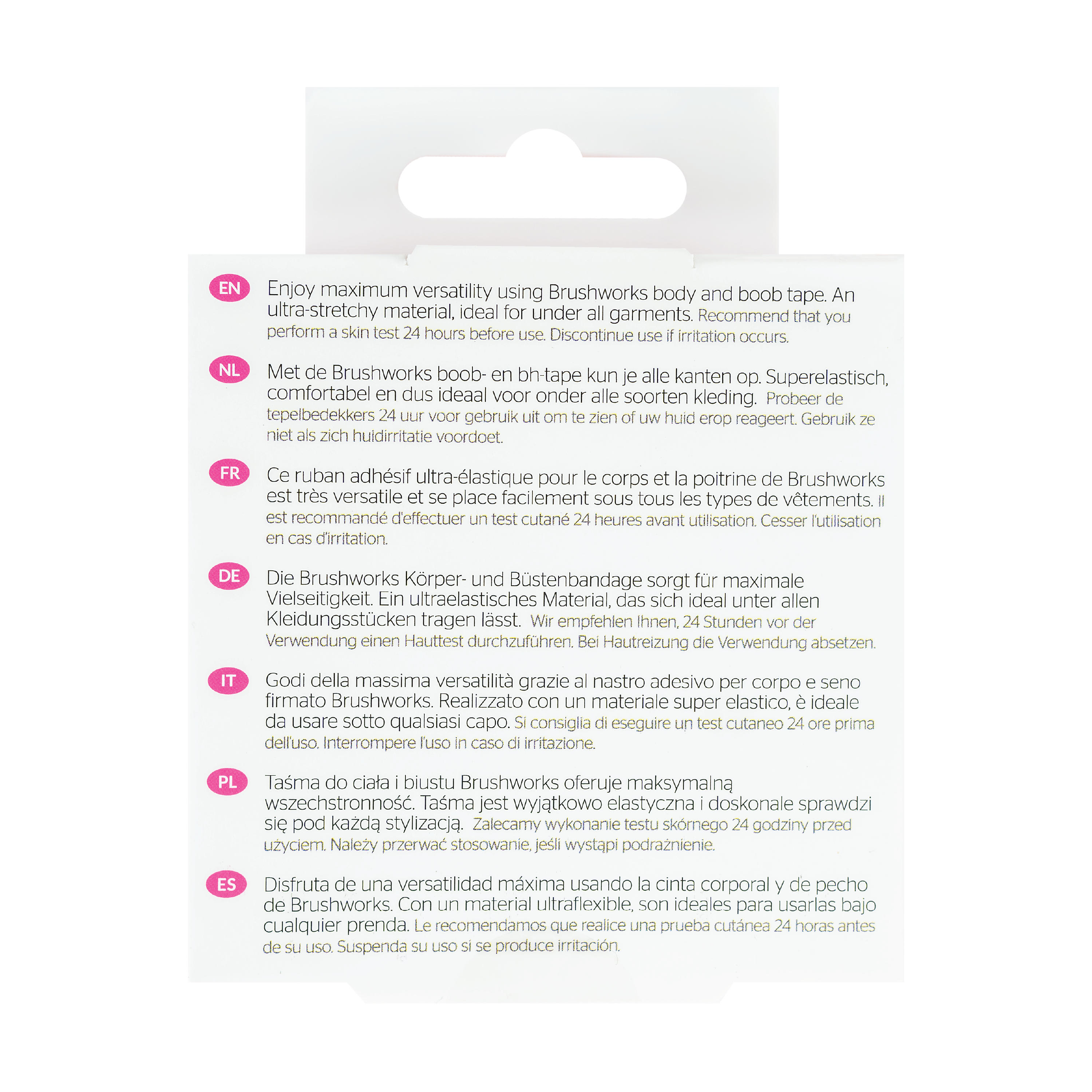 Brushworks Body Tape, 5 m, 1 stk.