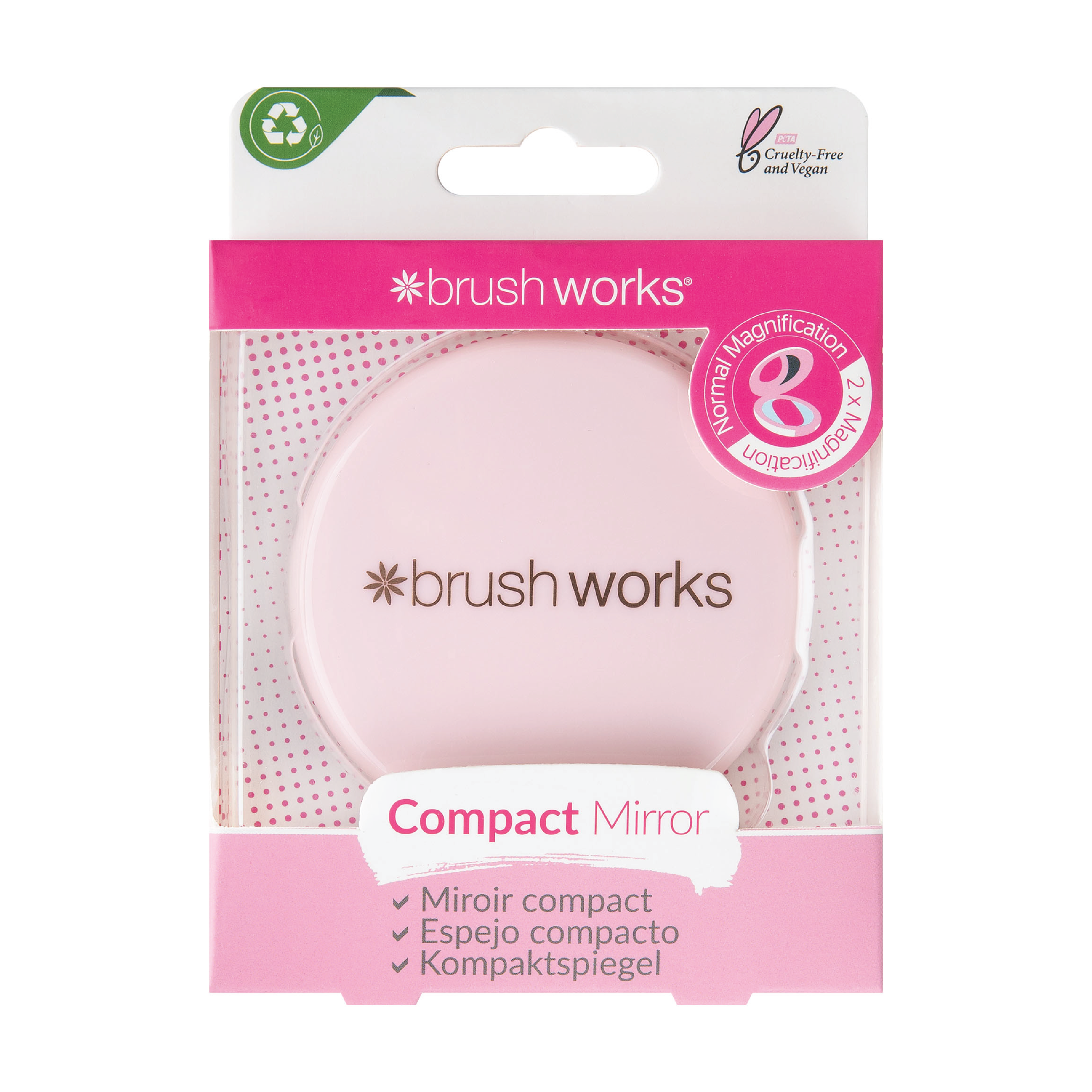 Brushworks Compact Mirror, 1 stk.