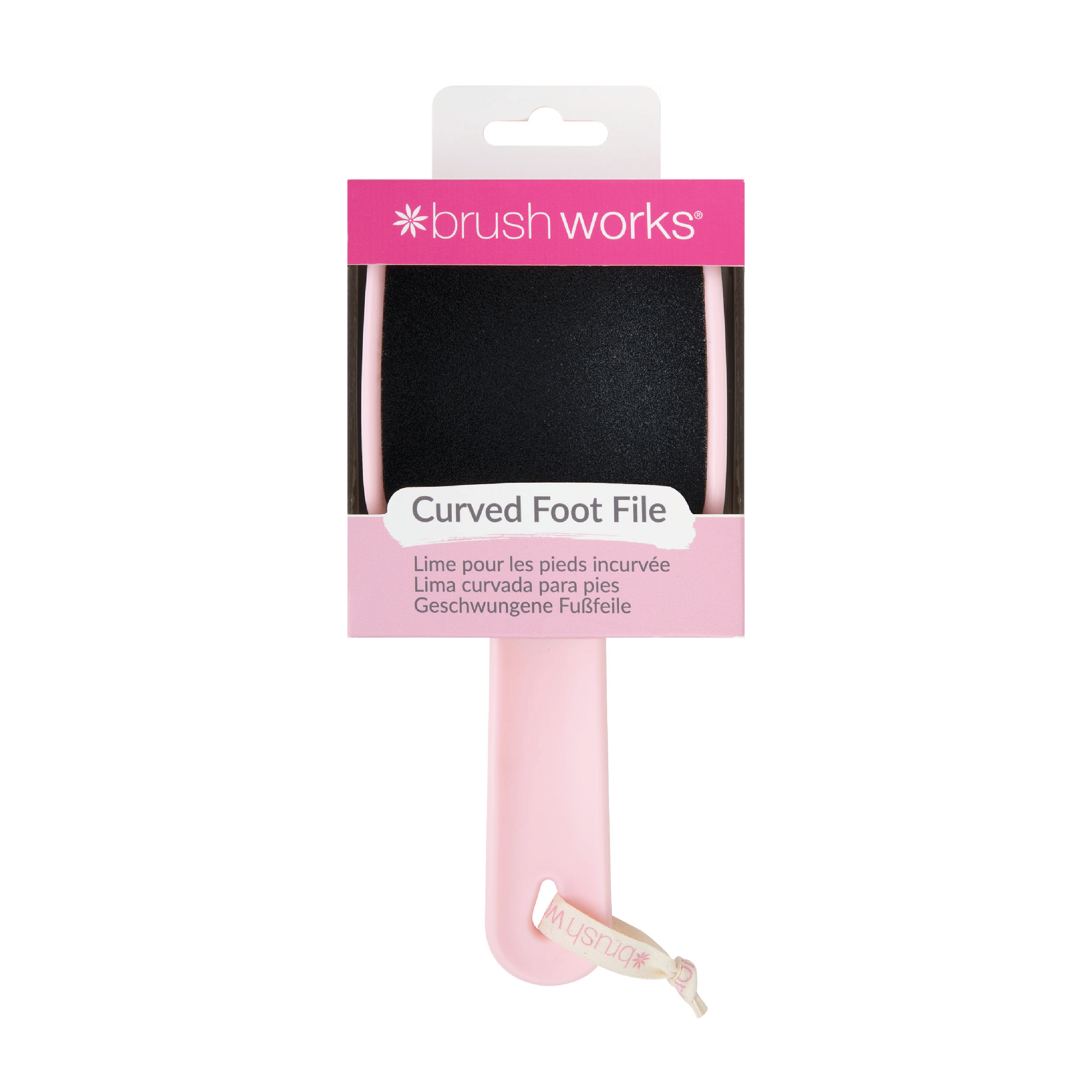 Brushworks Curved Foot File, 1 stk.