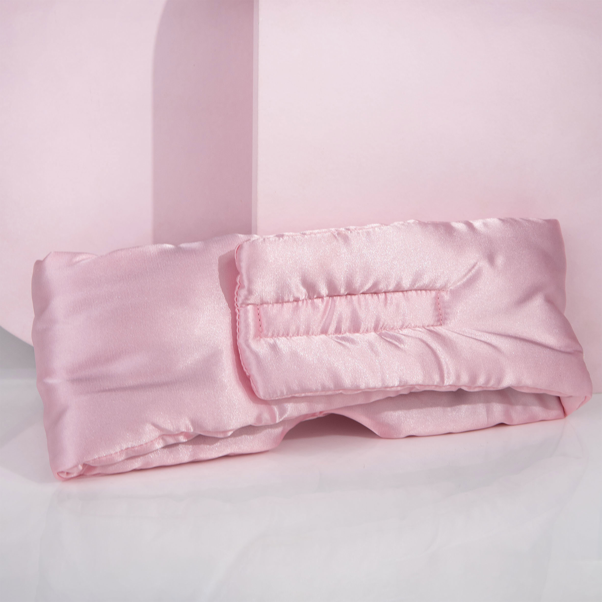 Brushworks Cushioned Satin Sleep Mask, 1 stk.