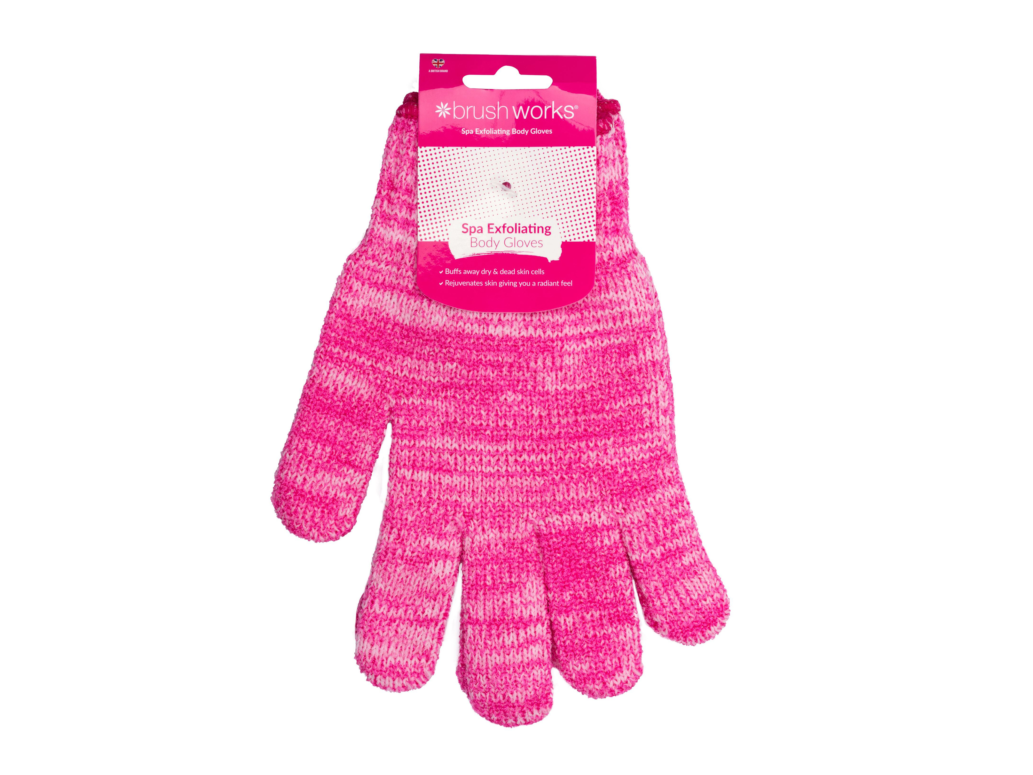 Brushworks Exfoliating Gloves, 1 stk.