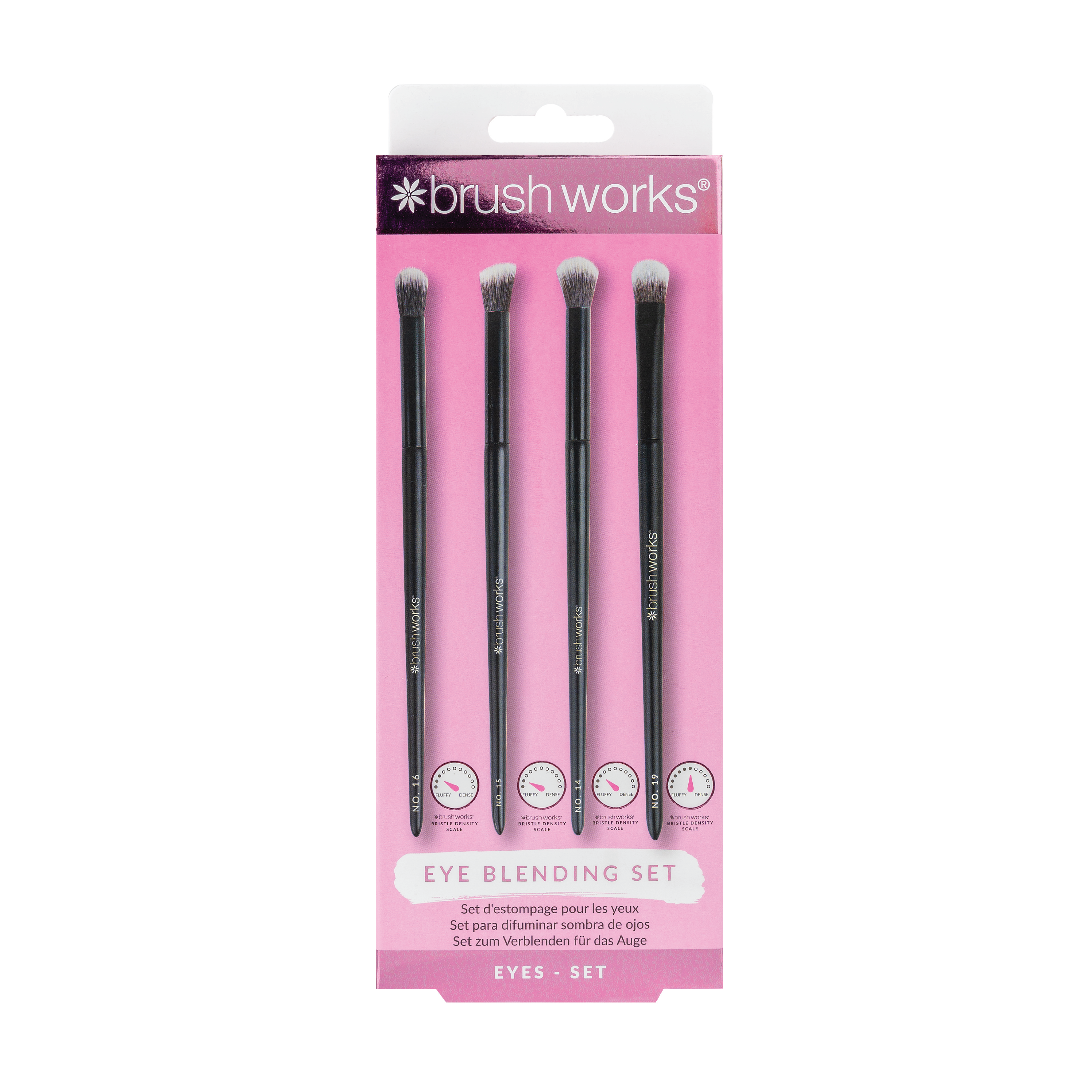 Brushworks Eye Blending Set, 1 sett