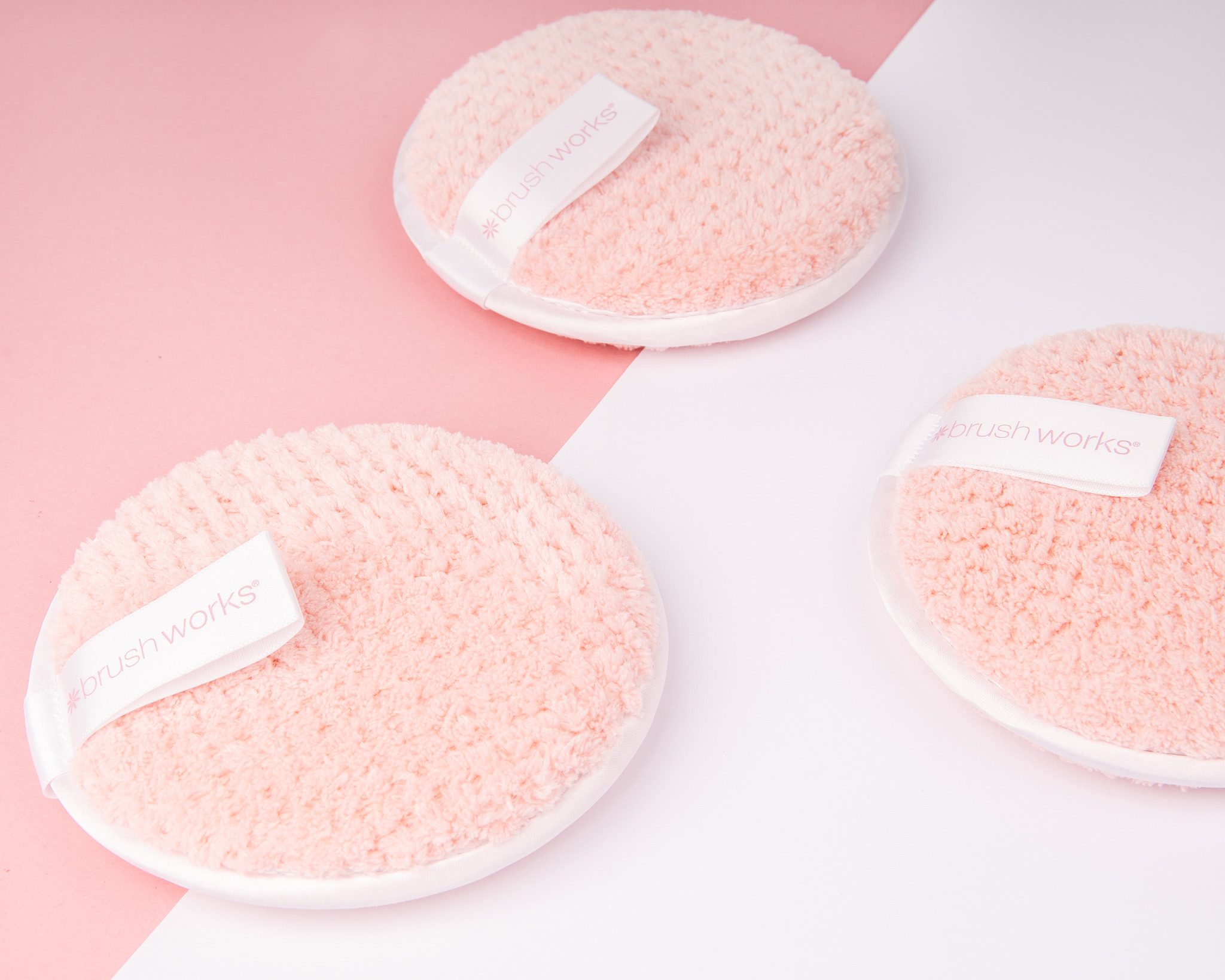 Brushworks HD Reusable Makeup Remover Pads, 3 stk Tilbehør ansikt