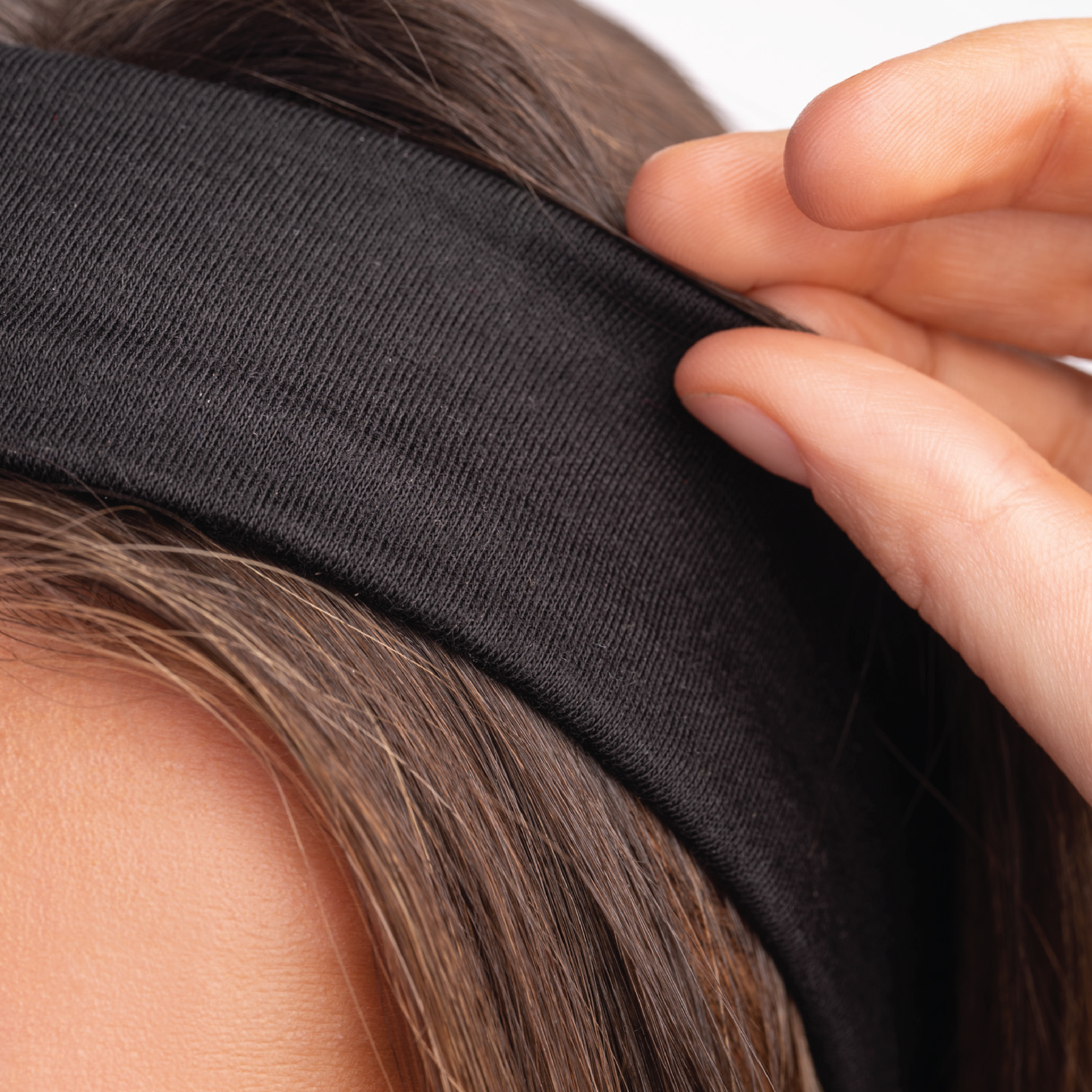 Brushworks Jersey Headbands, 3 stk.