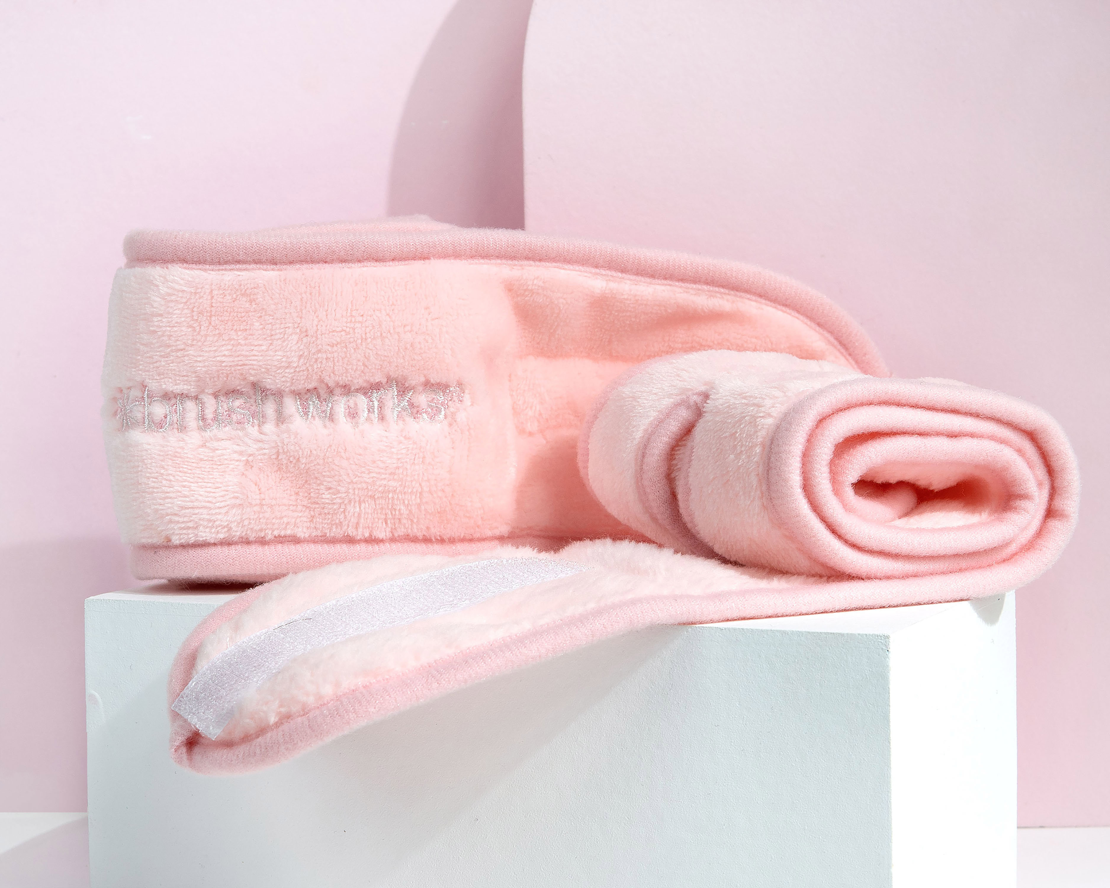 Brushworks Microfibre Headband Duo, 2 stk.