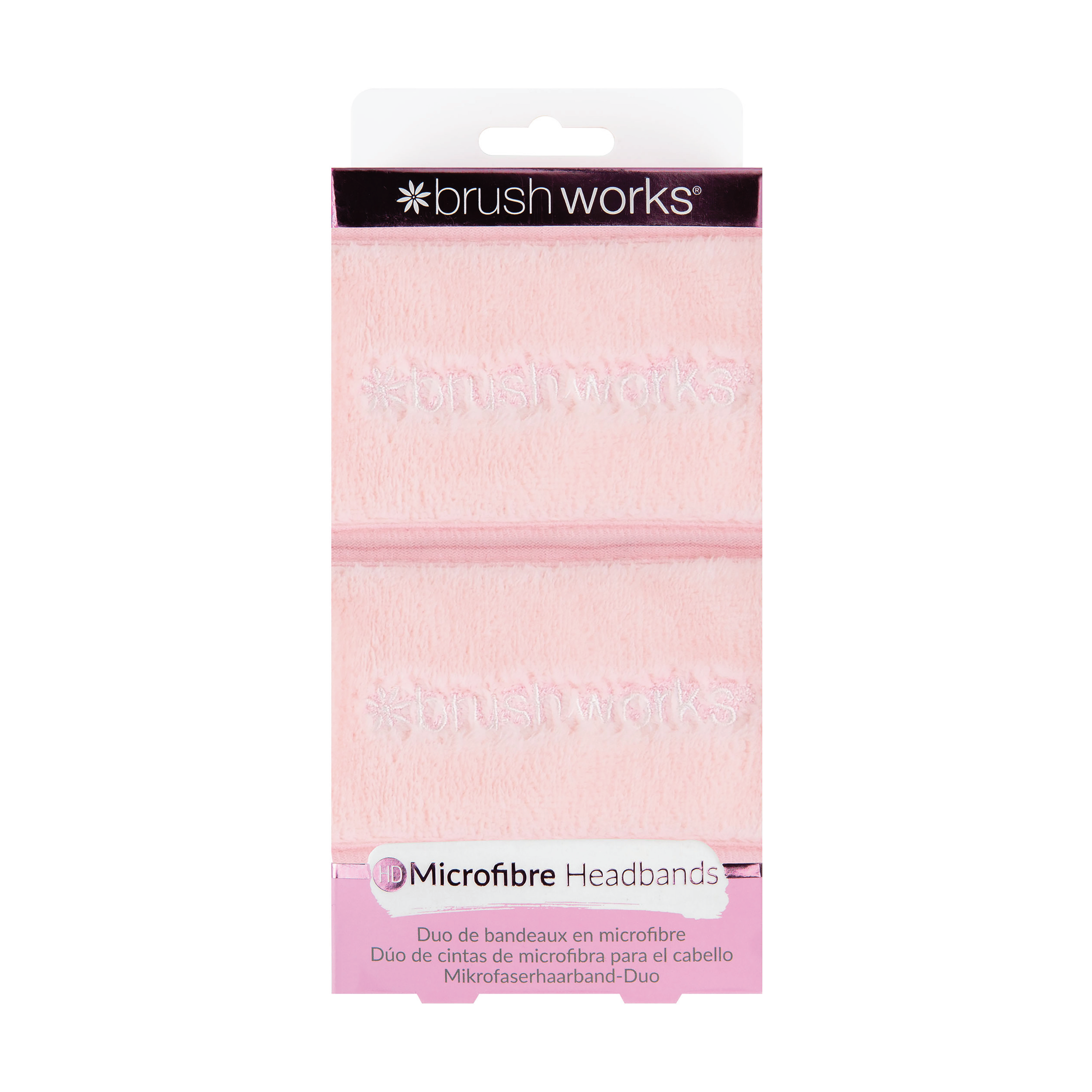 Brushworks Microfibre Headband Duo, 2 stk.