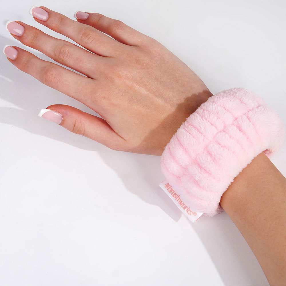 Brushworks Microfibre Wrist Wash Bands, 2 stk.