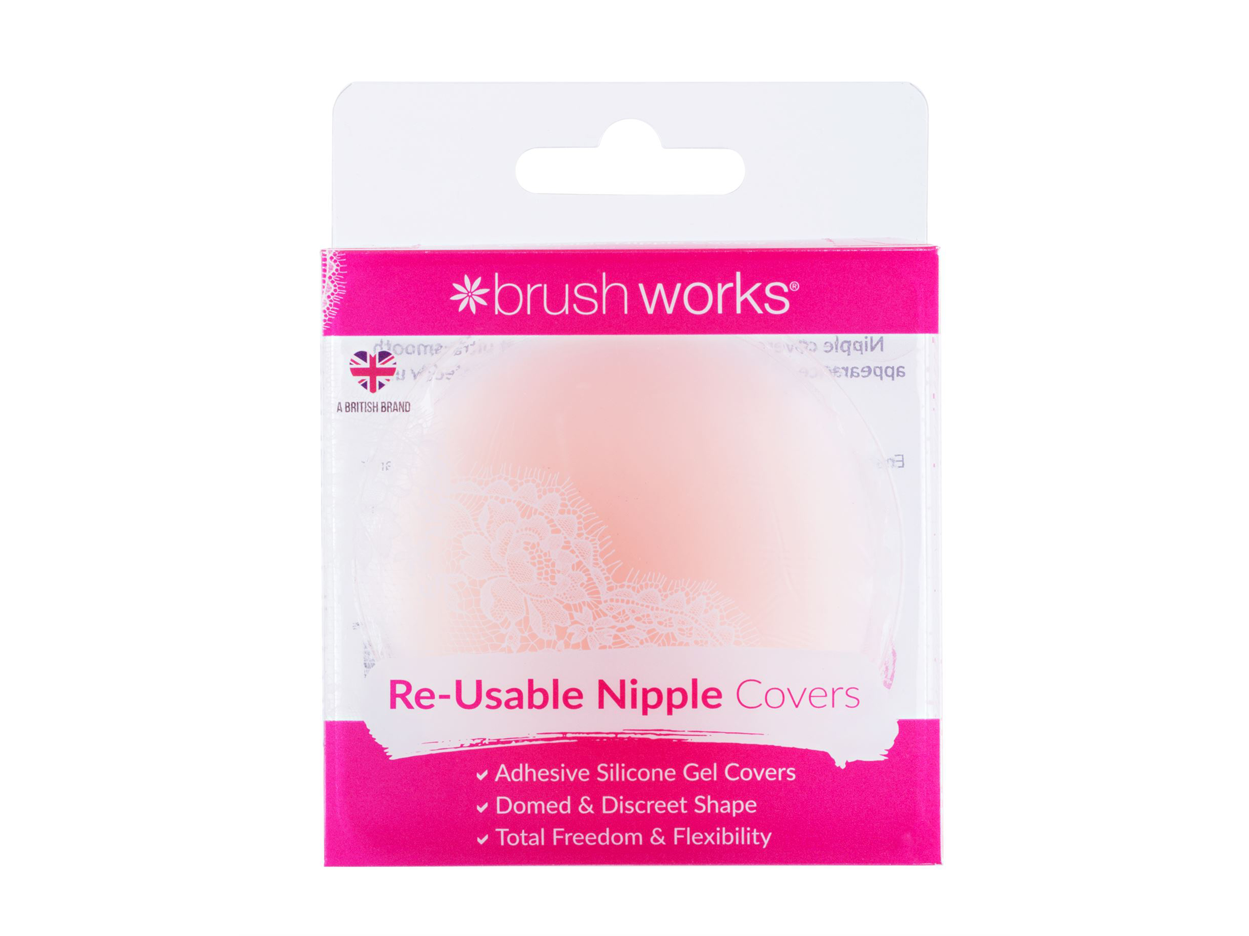 Brushworks Reusable Silicone Nipple, 1 par