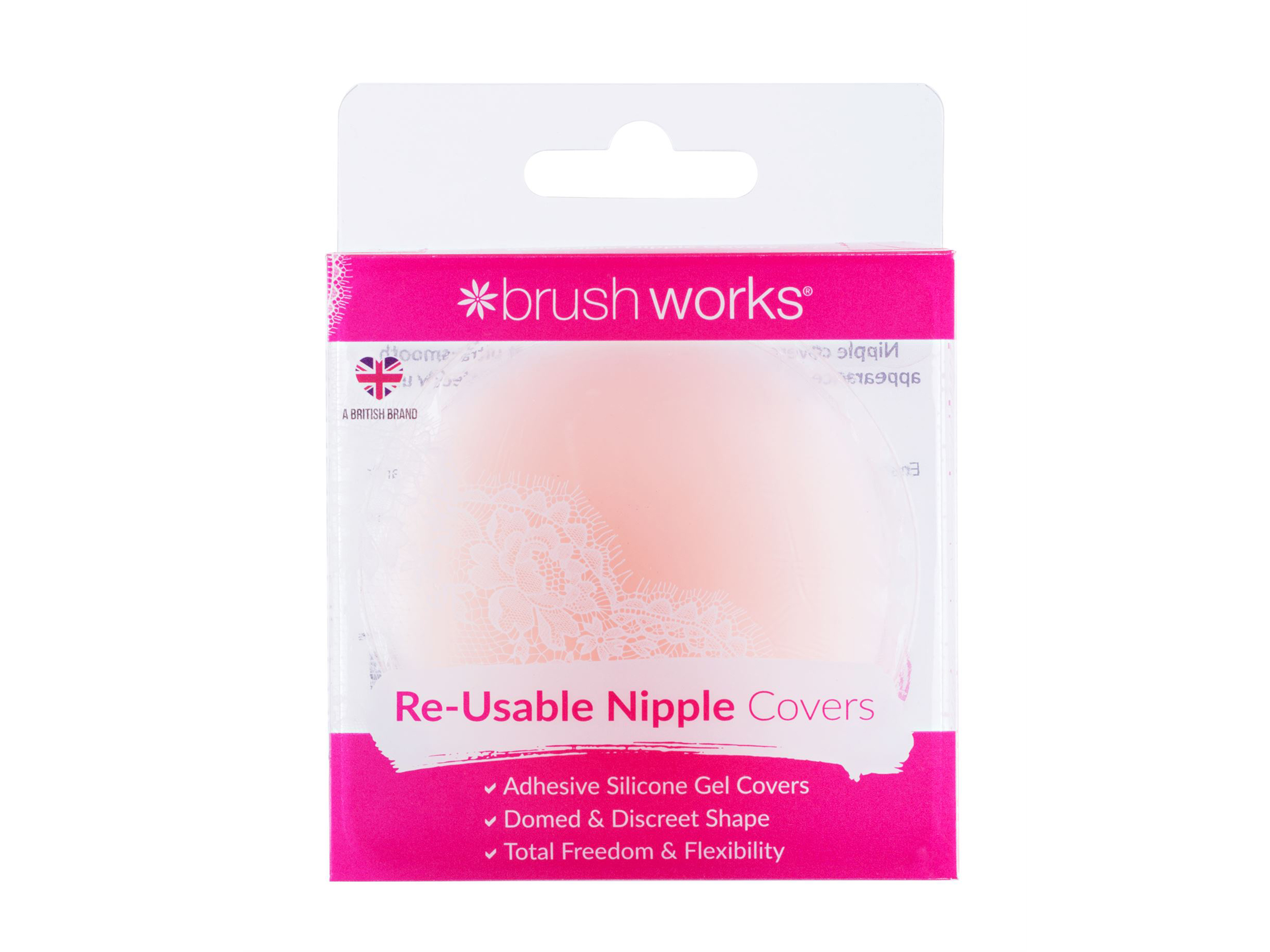 Brushworks Reusable Silicone Nipple, 1 par