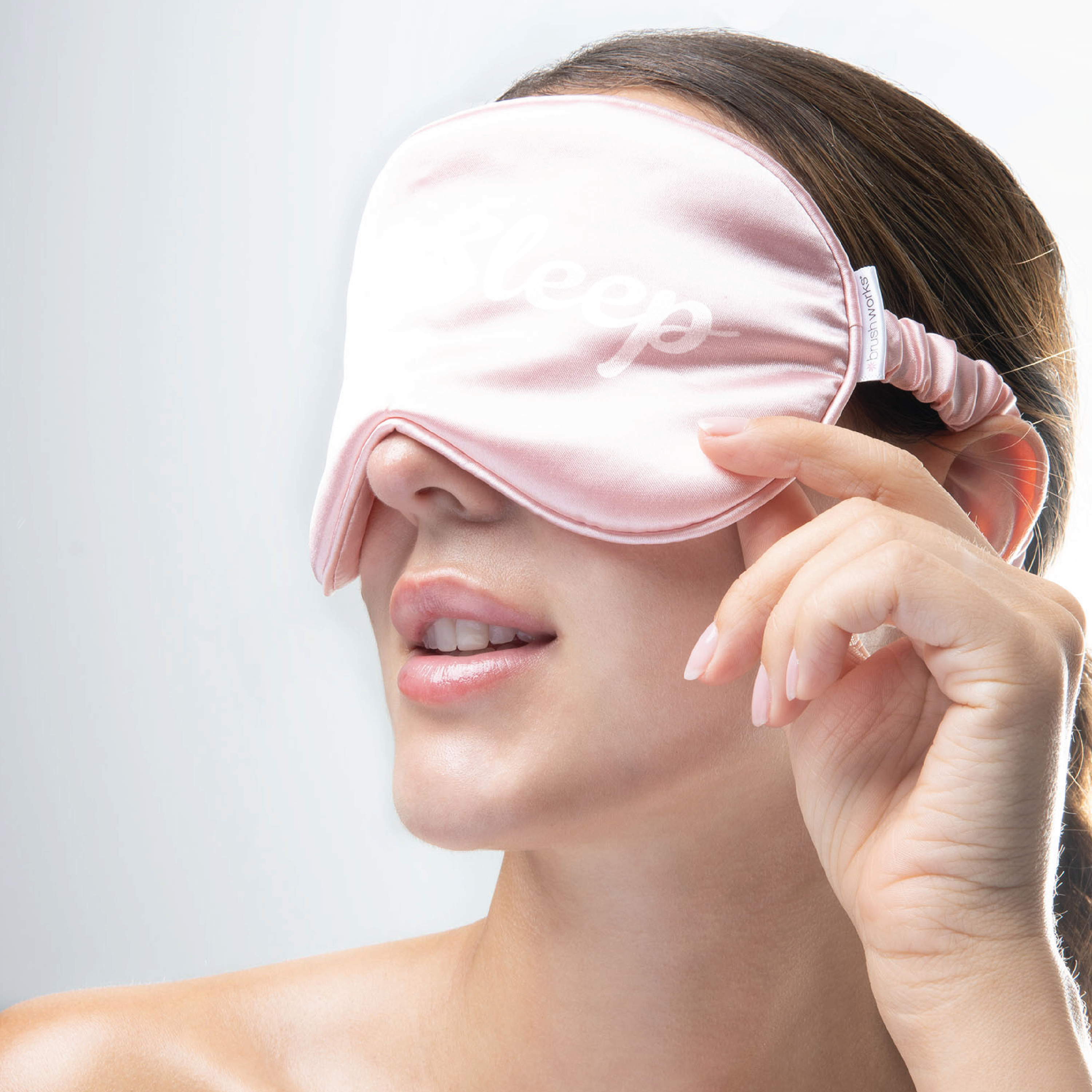 Brushworks Satin Sleep Mask, 1 stk.