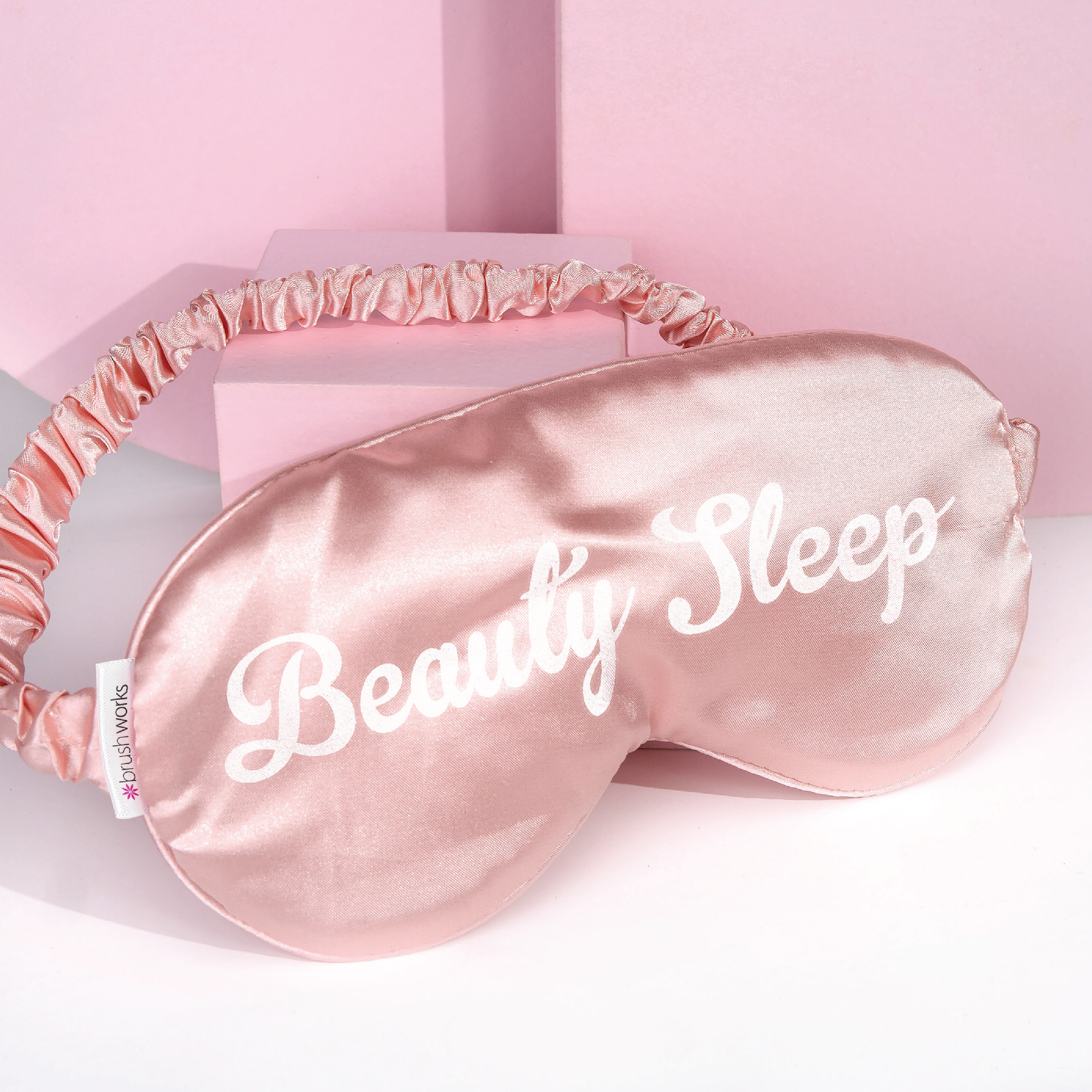 Brushworks Satin Sleep Mask, 1 stk.