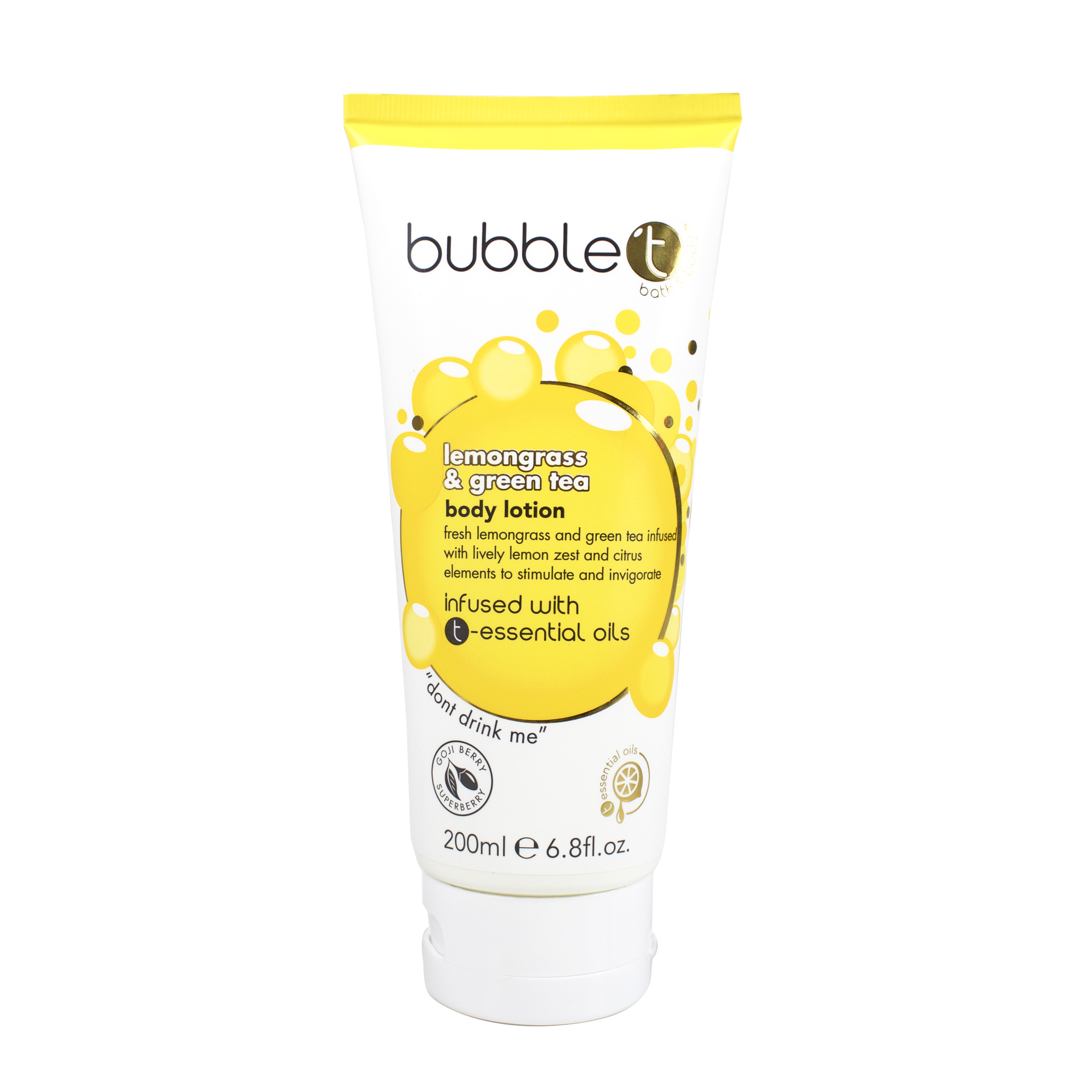 BubbleT Bodylotion Lemongr & Green Tea, 200 ml