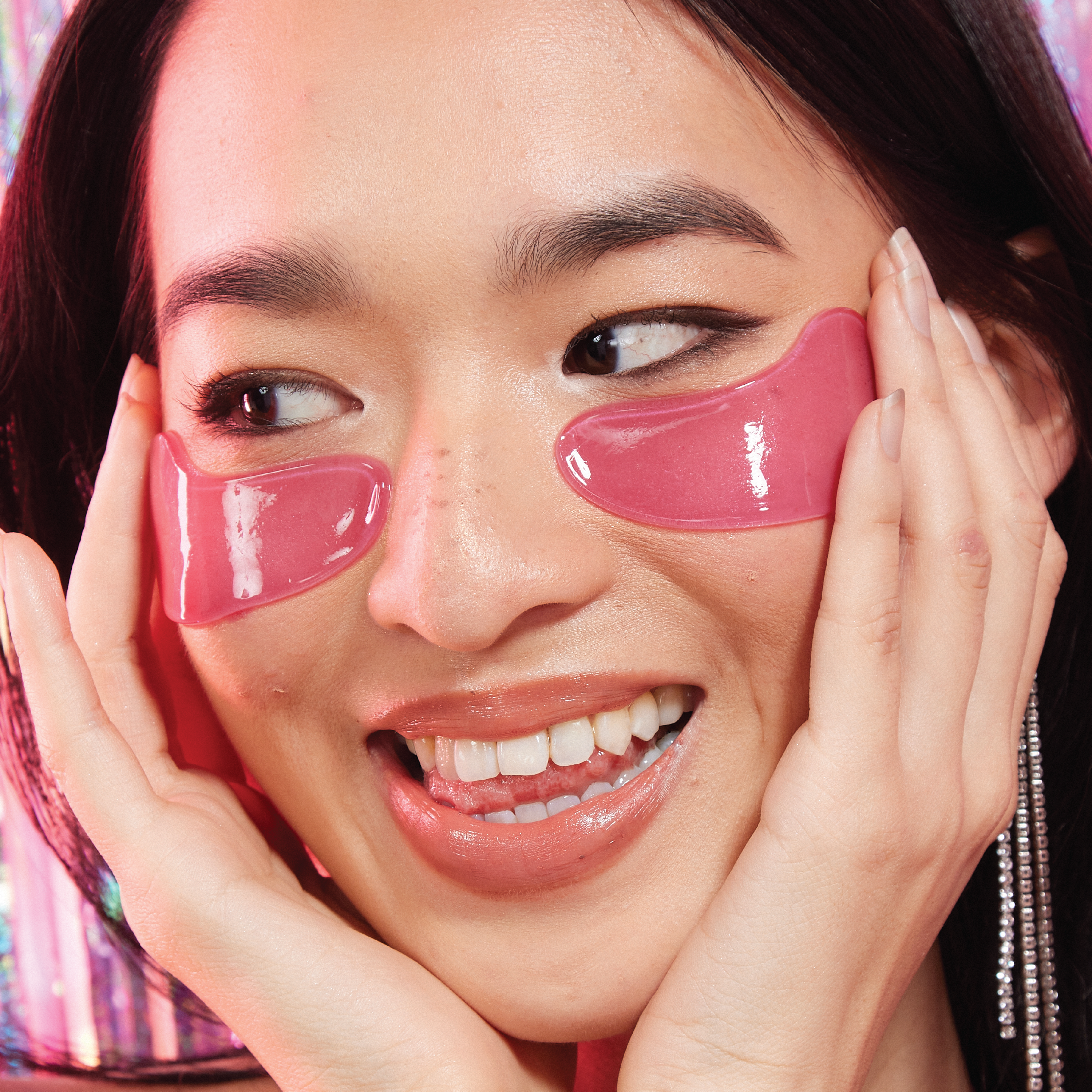 BubbleT Hydrogel Eye Patches Vitamin E & Green Tea, 1 par